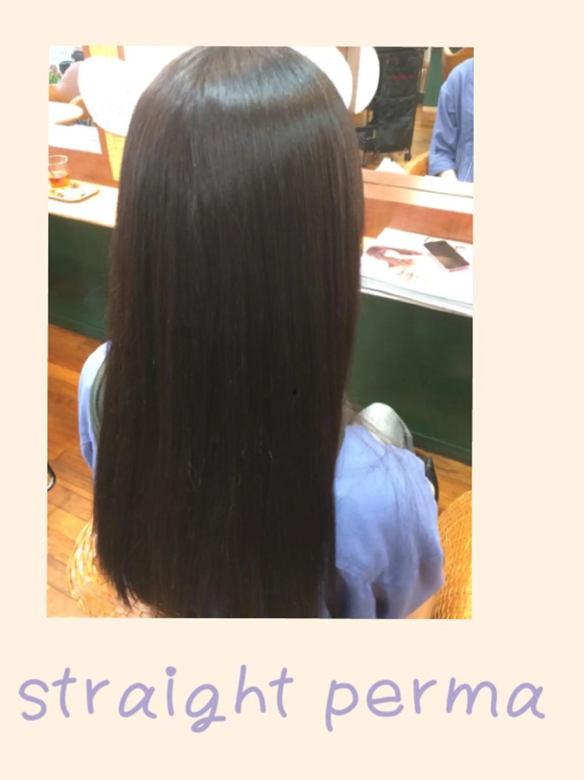 ミディアム パーマ 縮毛矯正 トリートメント PANOLA所属・加藤 理沙のヘアスタイル