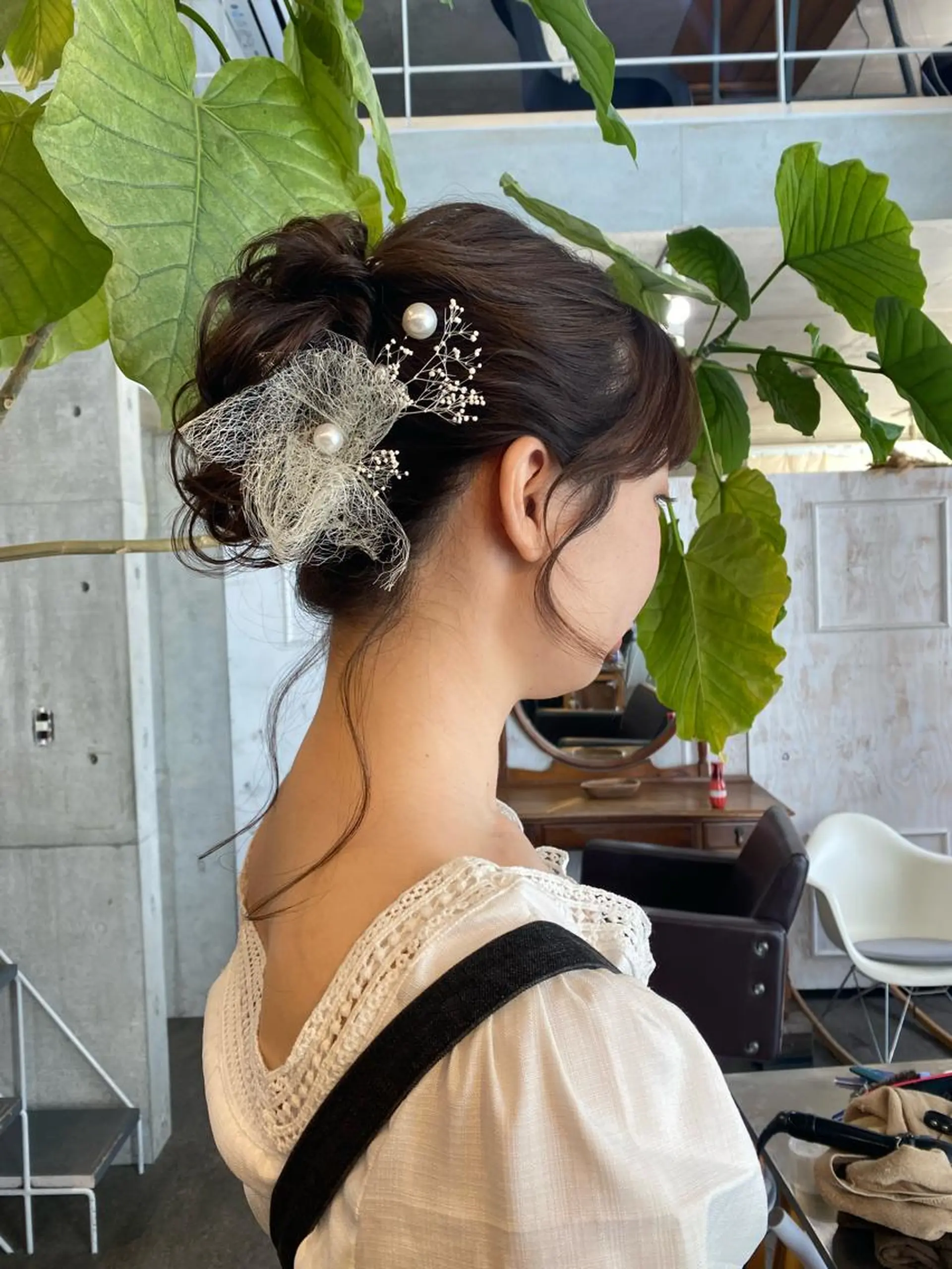 ロング カラー パーマ ヘアアレンジ メンズ キッズ ネイル マツエク・マツパ モリモト サナのヘアスタイル