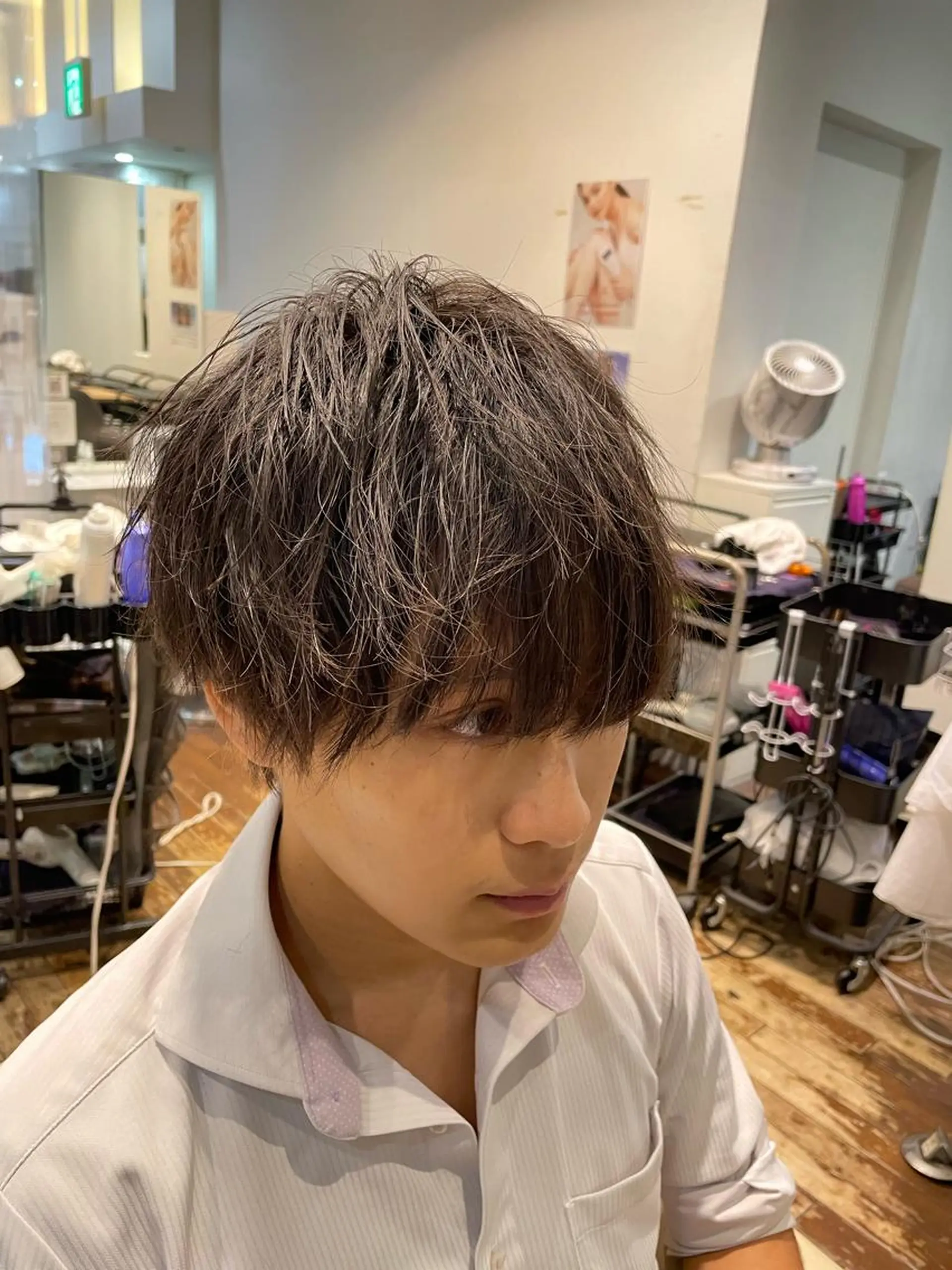 メンズ 梅田メンズカット 縮毛矯正中尾のヘアスタイル