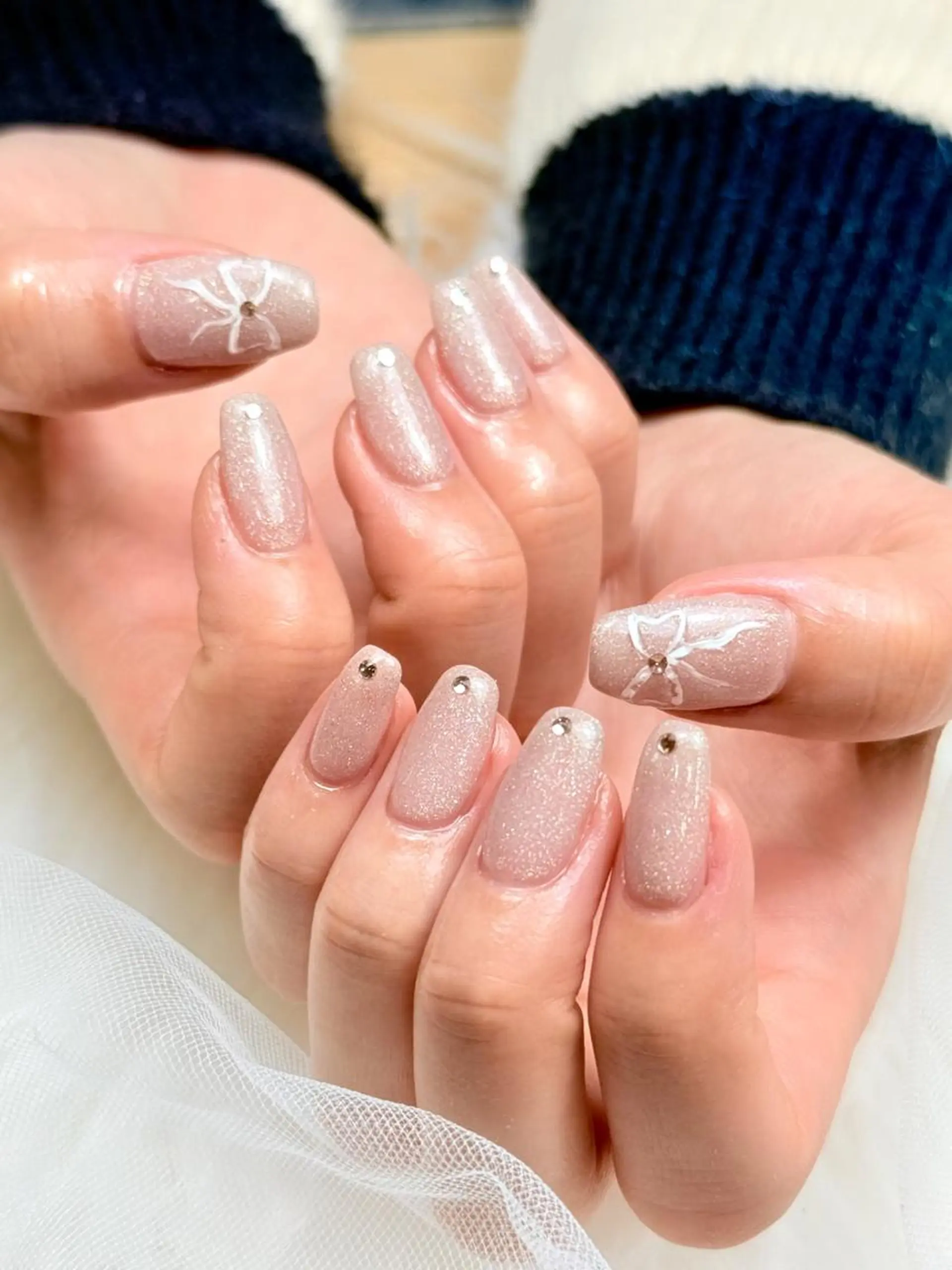 ネイル シンプルネイル ハンドネイル Sunny houseのネイルデザイン