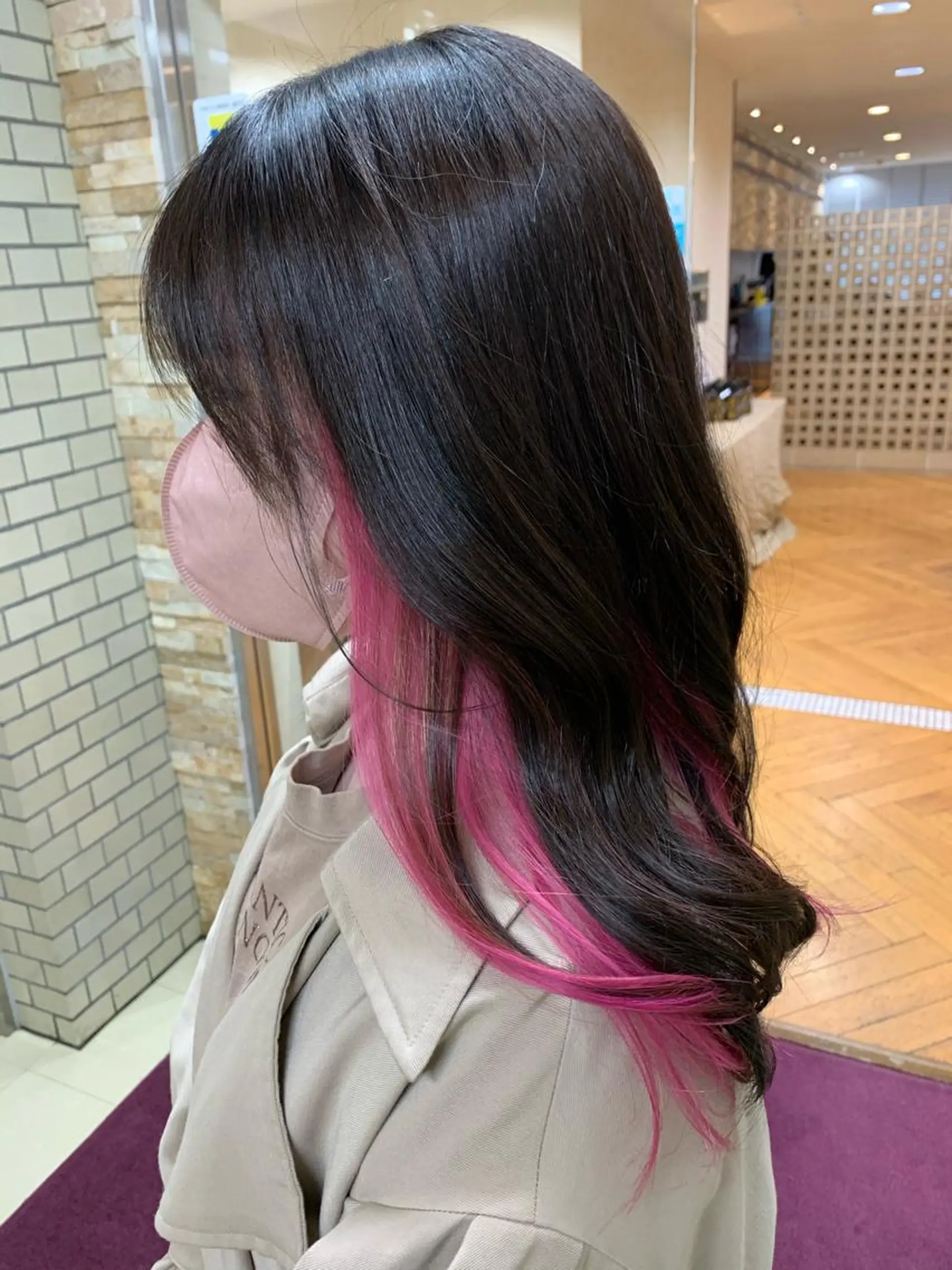 ミディアム カラー 美容室FaB千葉店所属・藤平 いぶきのヘアスタイル