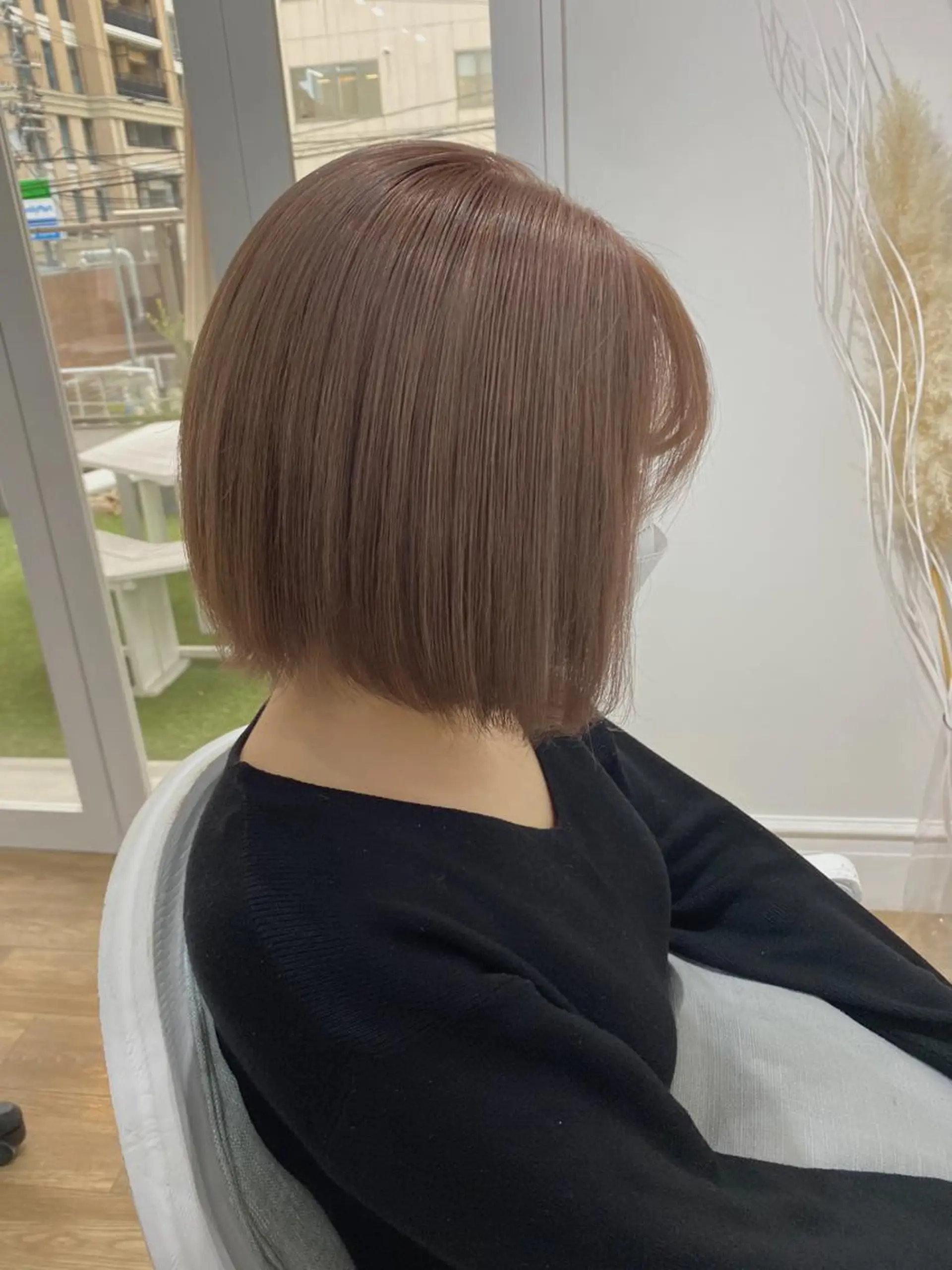 ショート カラー ヘアアレンジ ブリーチ メンズカットモデル/ 梅田美容室/runaのヘアスタイル