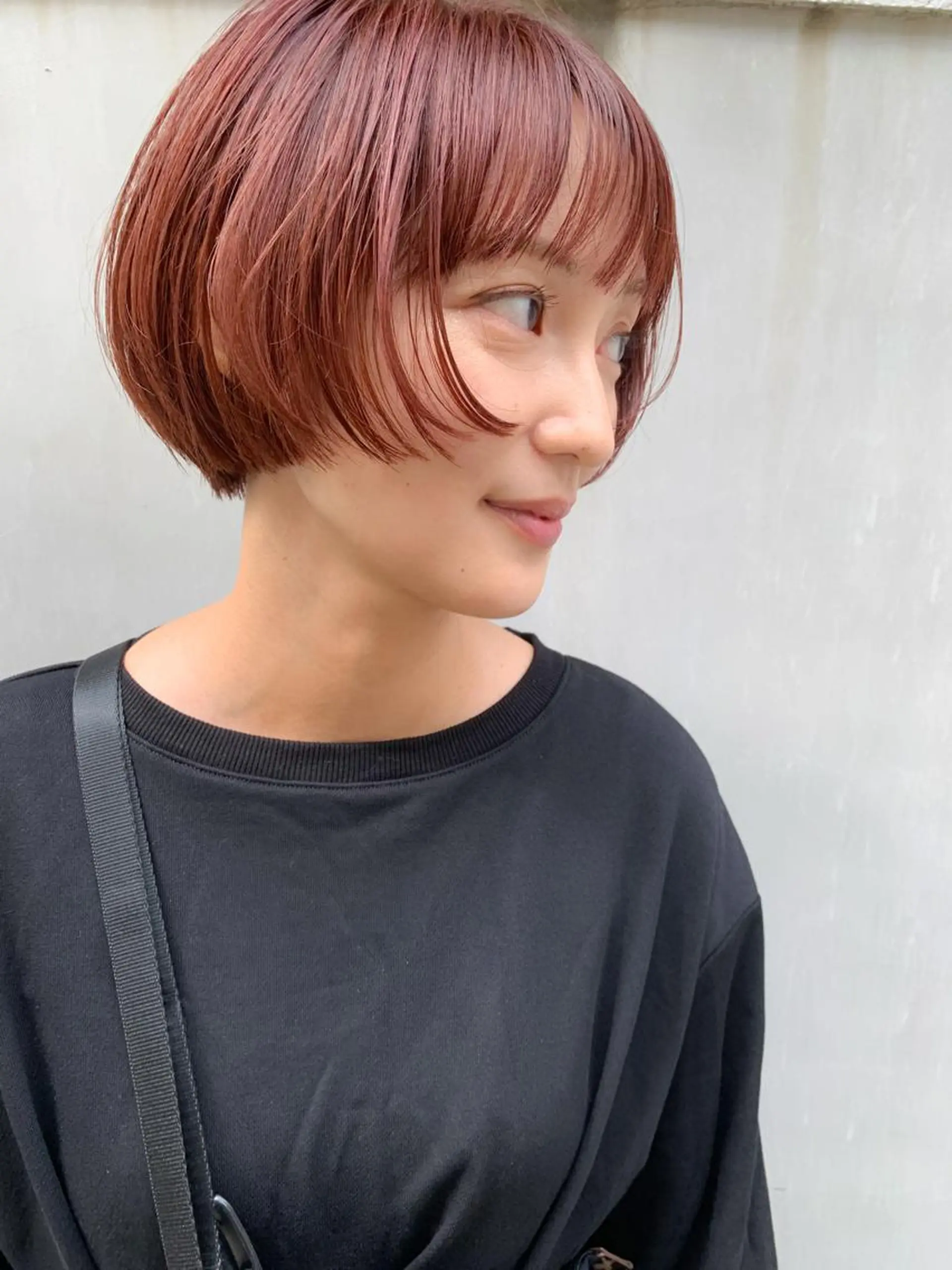 ショート カラー 切りっぱなしボブ ショートボブ ハンサムショート ベリーショート ボブ Spiel所属・Spiel ボブ/パーマのヘアスタイル