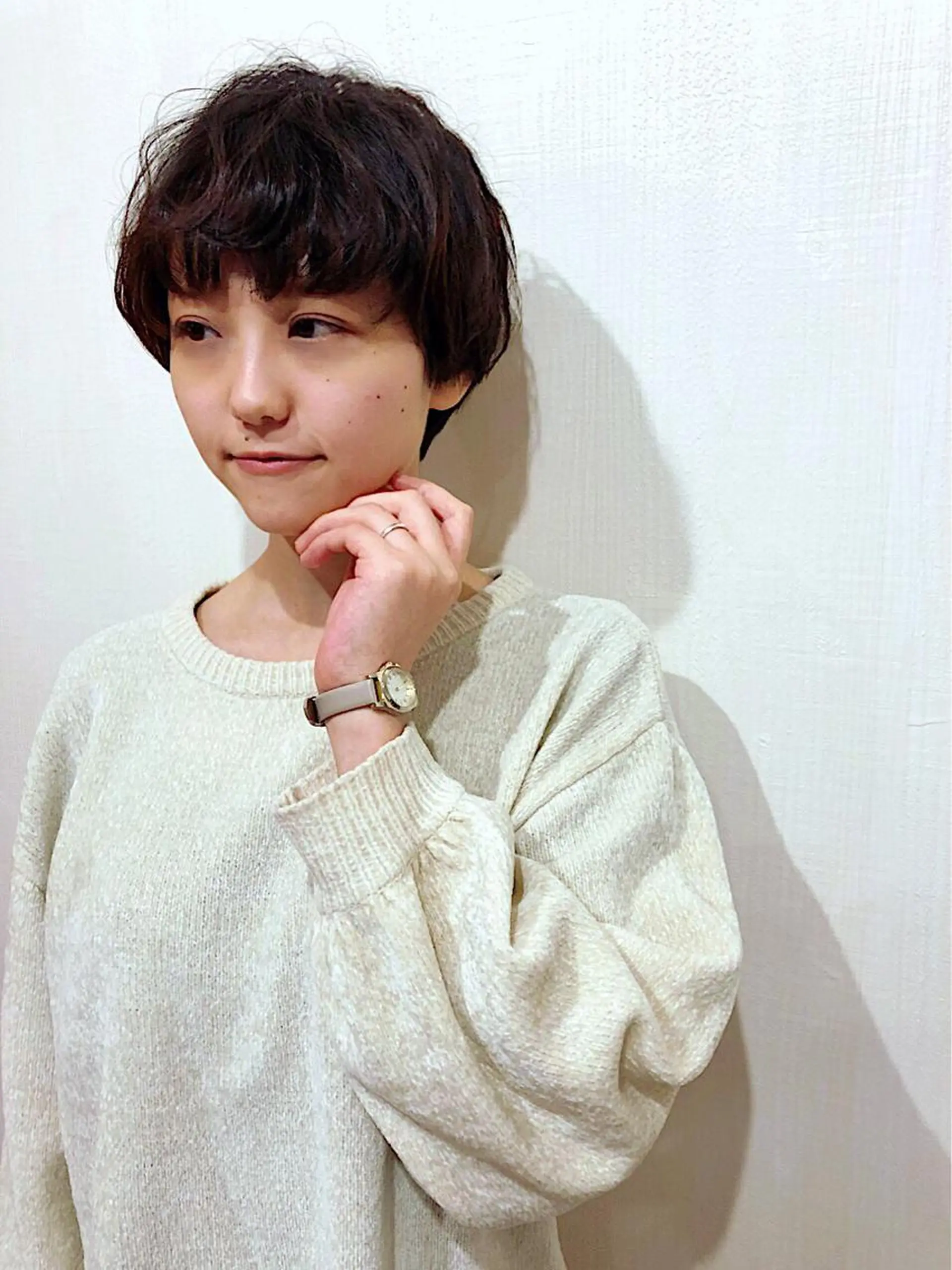 ショート パーマ カット hair gladness WORLD所属・吉田 幸司のヘアスタイル