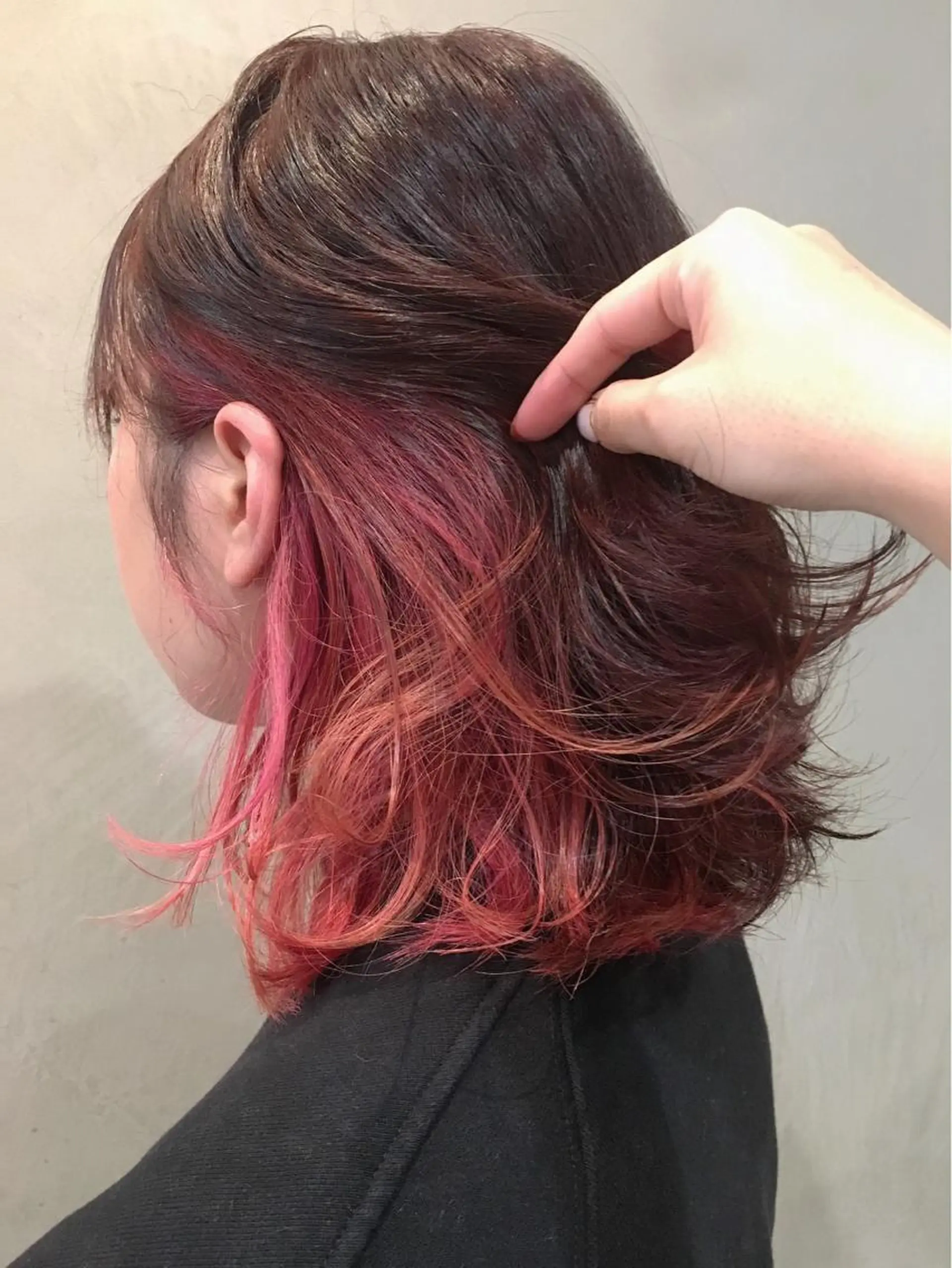 ミディアム カラー 🩷🍭中津・梅田 エリア🍬💜のヘアスタイル