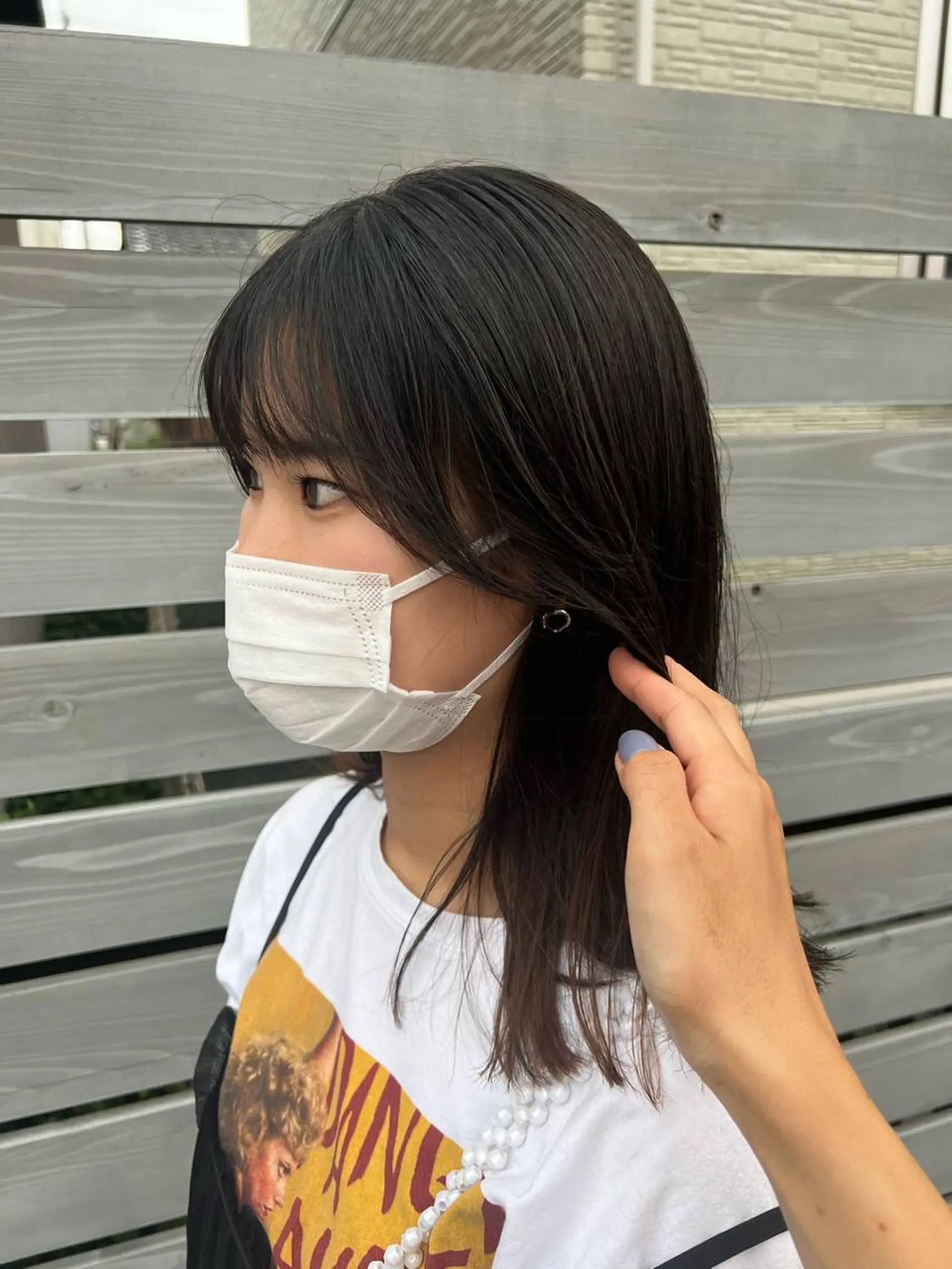 ミディアム アッシュ 韓国風カラー ボブ 髪質改善 韓国風ヘア 🌿寄り添い型美容師 🌿yuiのヘアスタイル