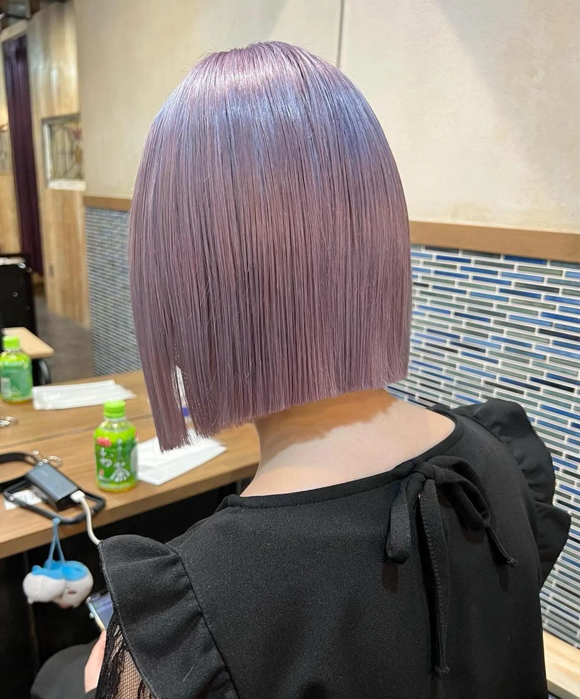 ショート カット ヘアカラー トリートメント ハイトーンカラー🍑 maanaのヘアスタイル