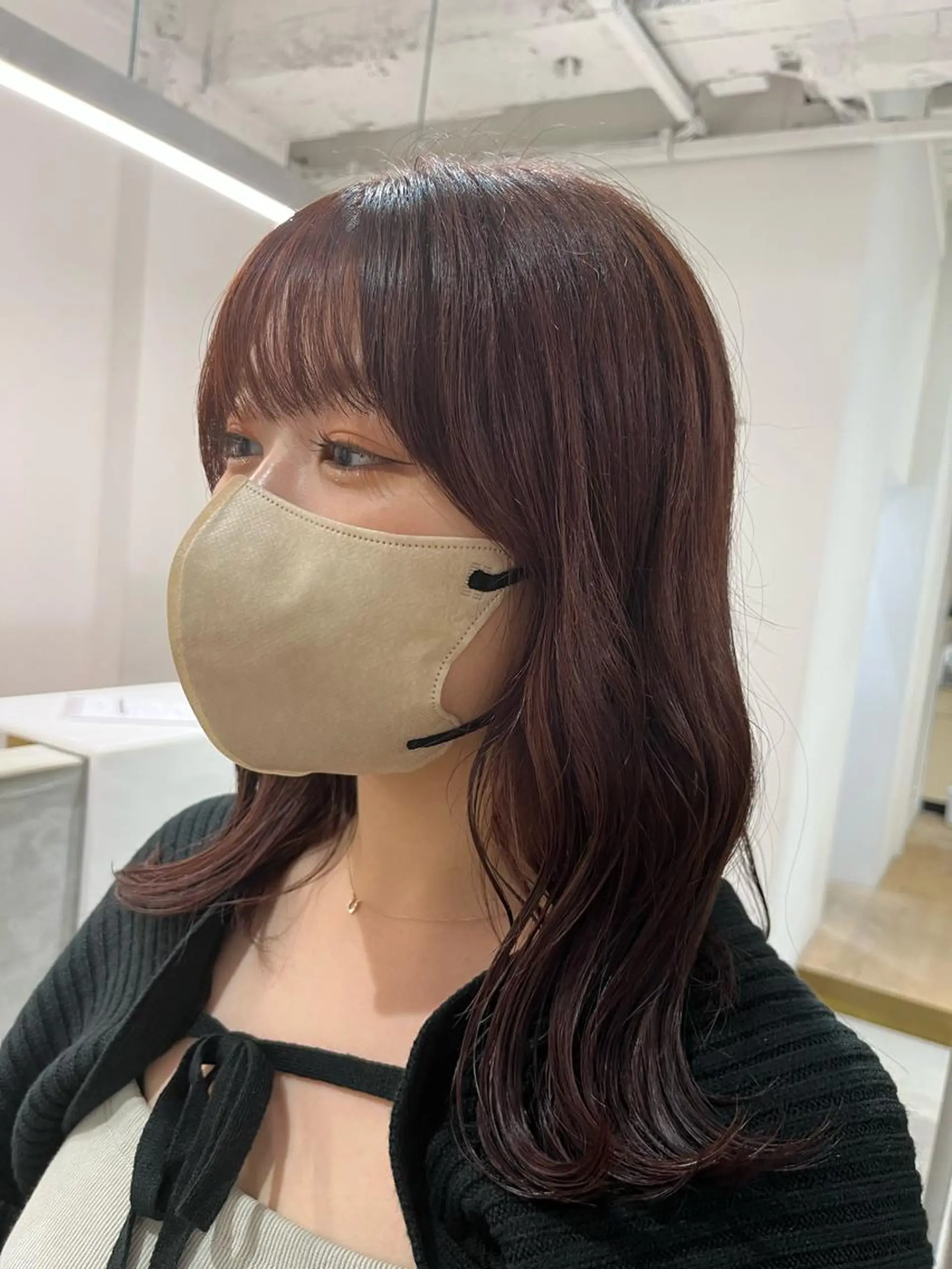 カラー MINX The pass所属・透明感ケアカラー/ レイヤー/ryokaのヘアスタイル