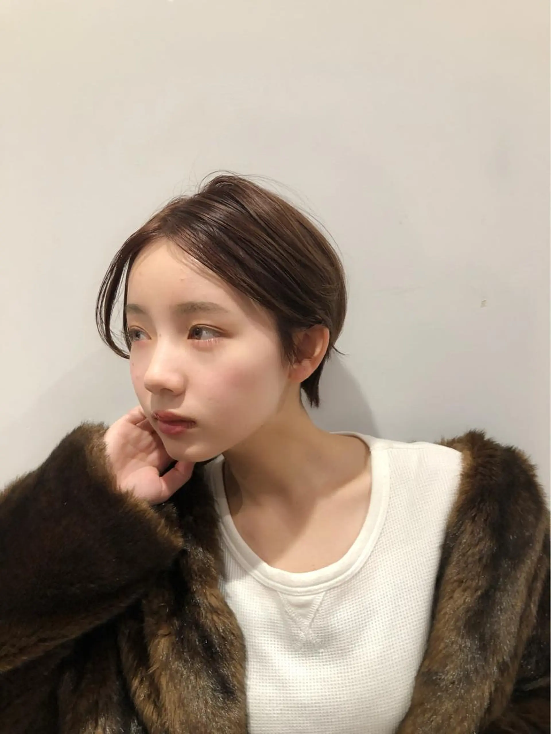 ショート ショートヘア オブヘアー鷺沼店所属・ta tsuのヘアスタイル