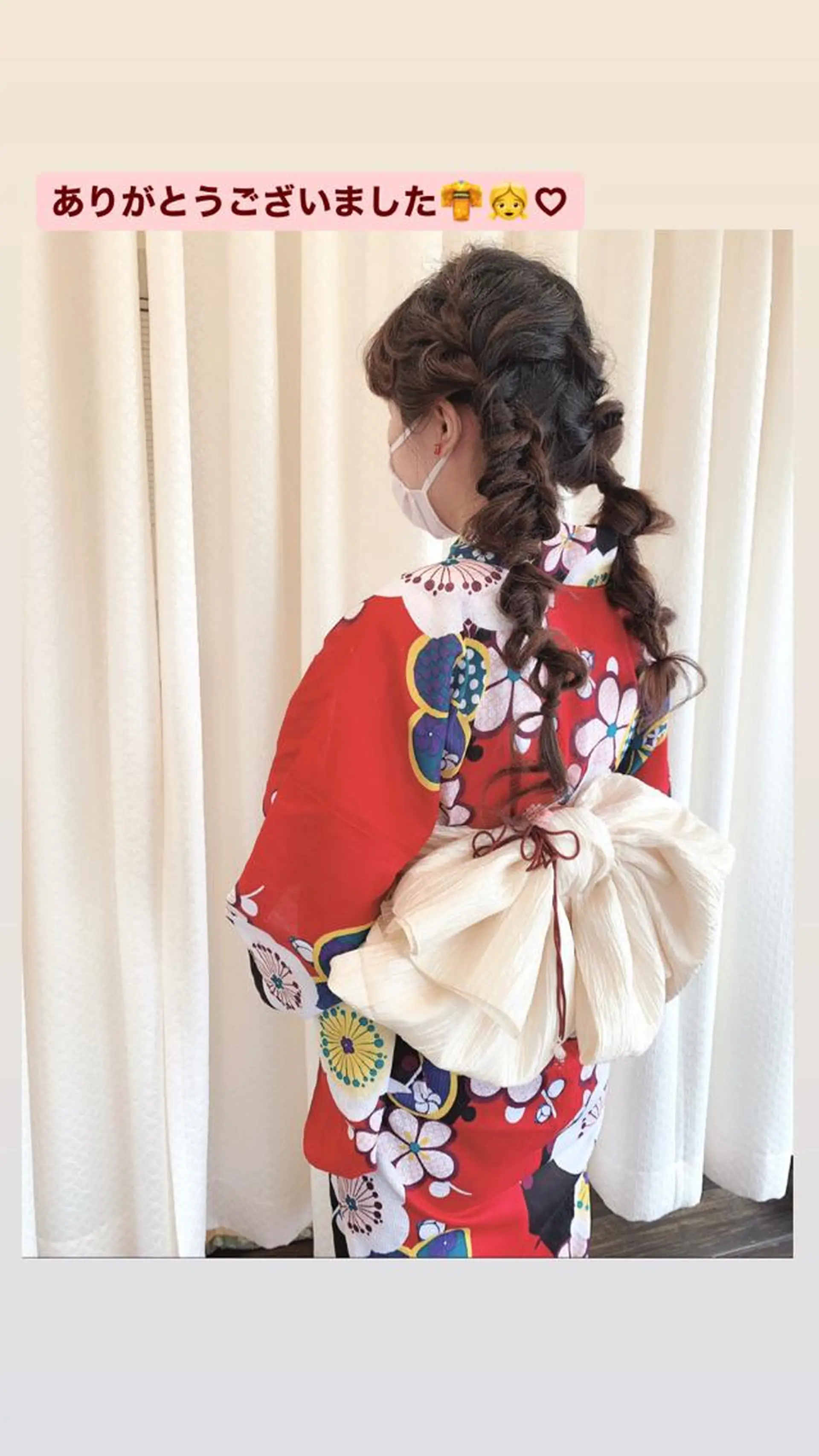 着付け DiMPlE  ディンプル所属・🌸スタイリスト 山浦美恵のヘアスタイル