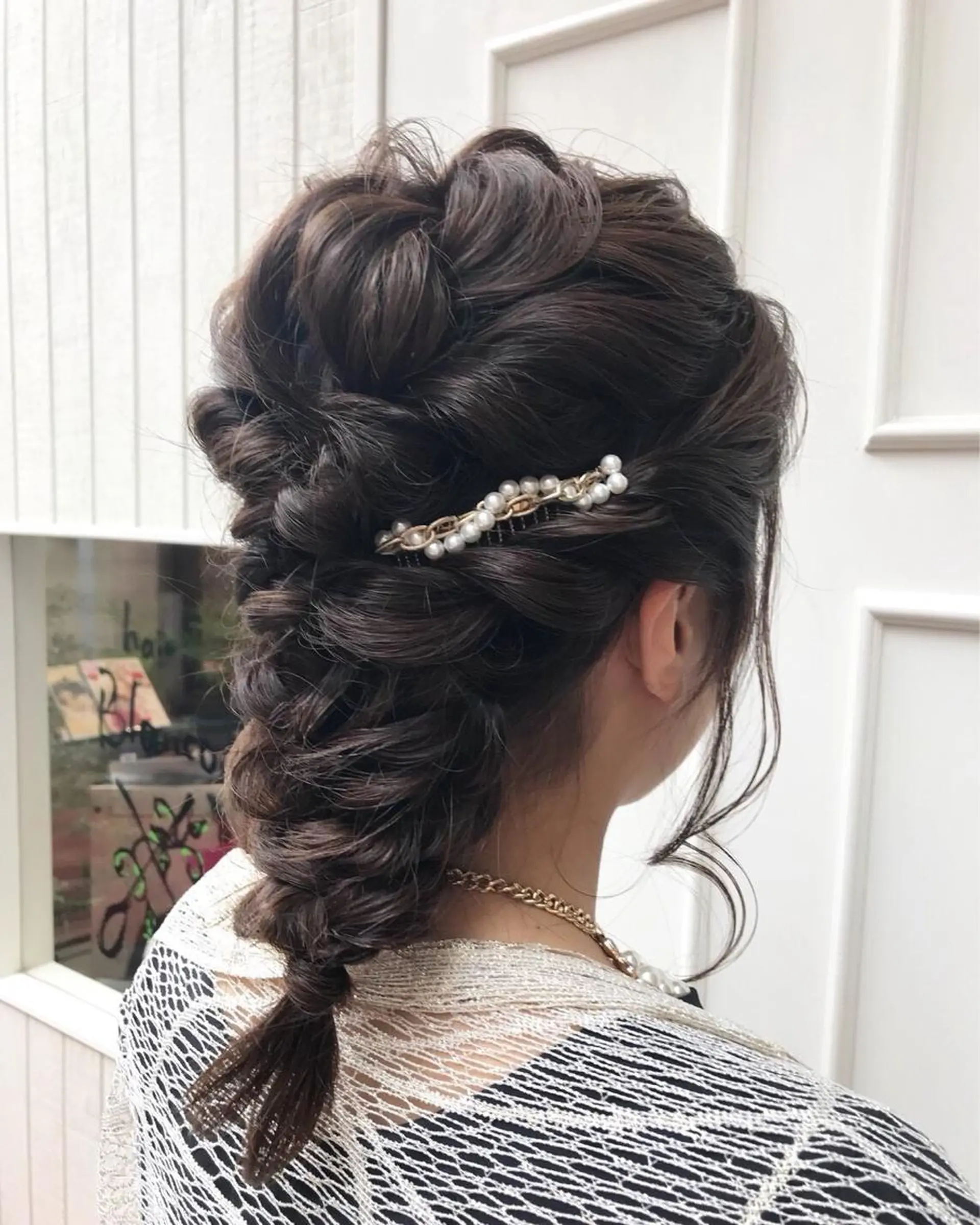 ミディアム ヘアアレンジ 💈Blanco💈 カラー&ケア🌈のヘアスタイル