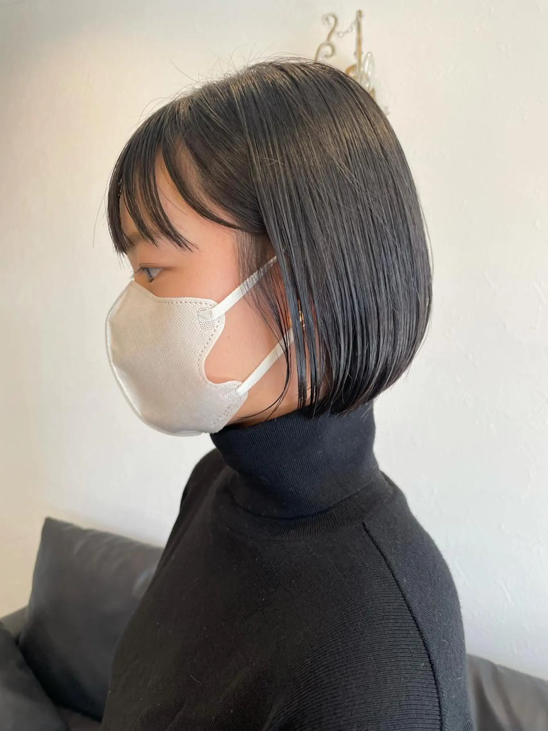 ショート 切りっぱなしボブ ショートボブ ボブ タンバルモリ ショートヘア risako🇰🇷 韓国ヘア/レイヤーのヘアスタイル