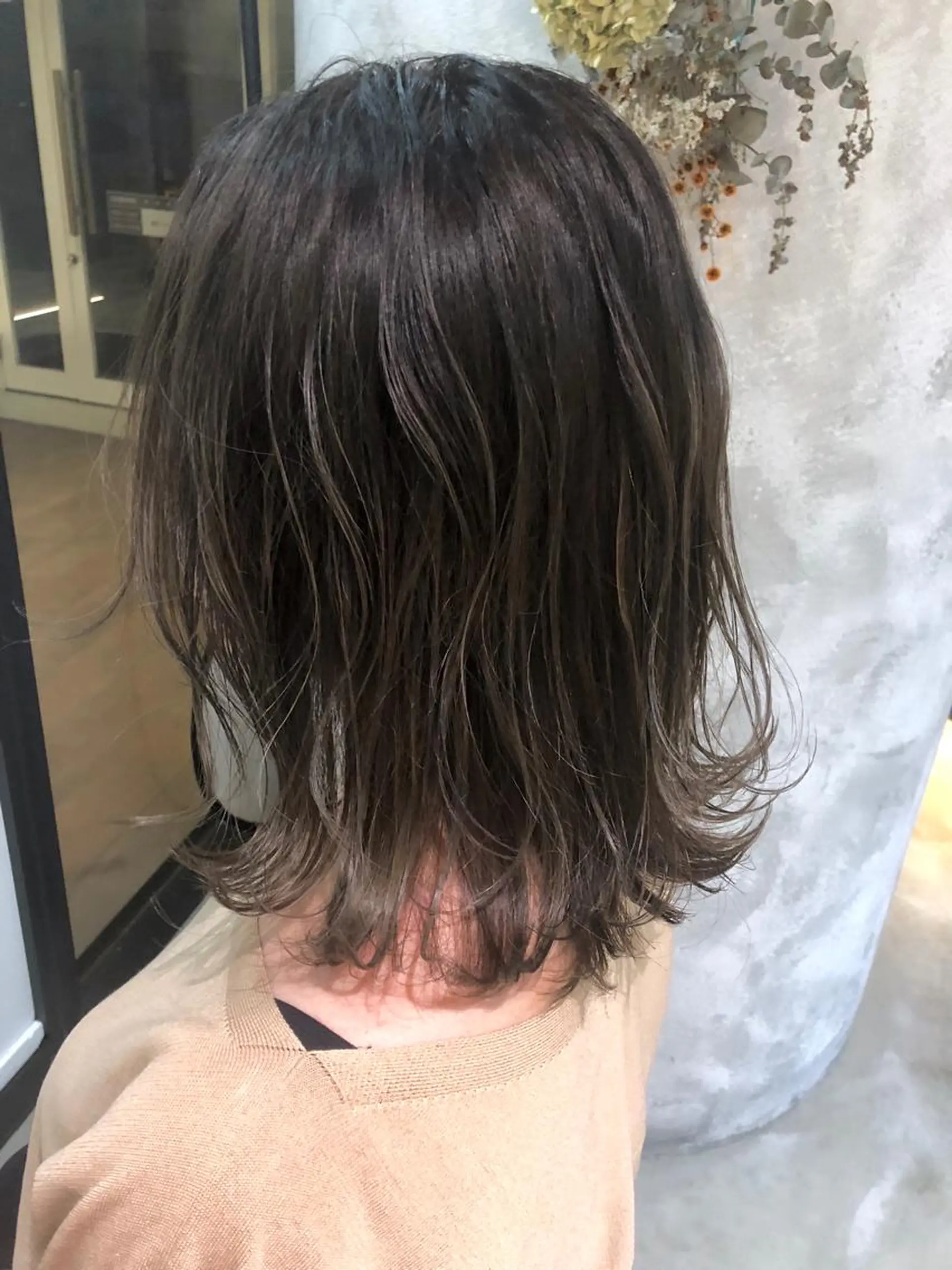 ミディアム カラー ヘアカラー 松村 崇弘のヘアスタイル
