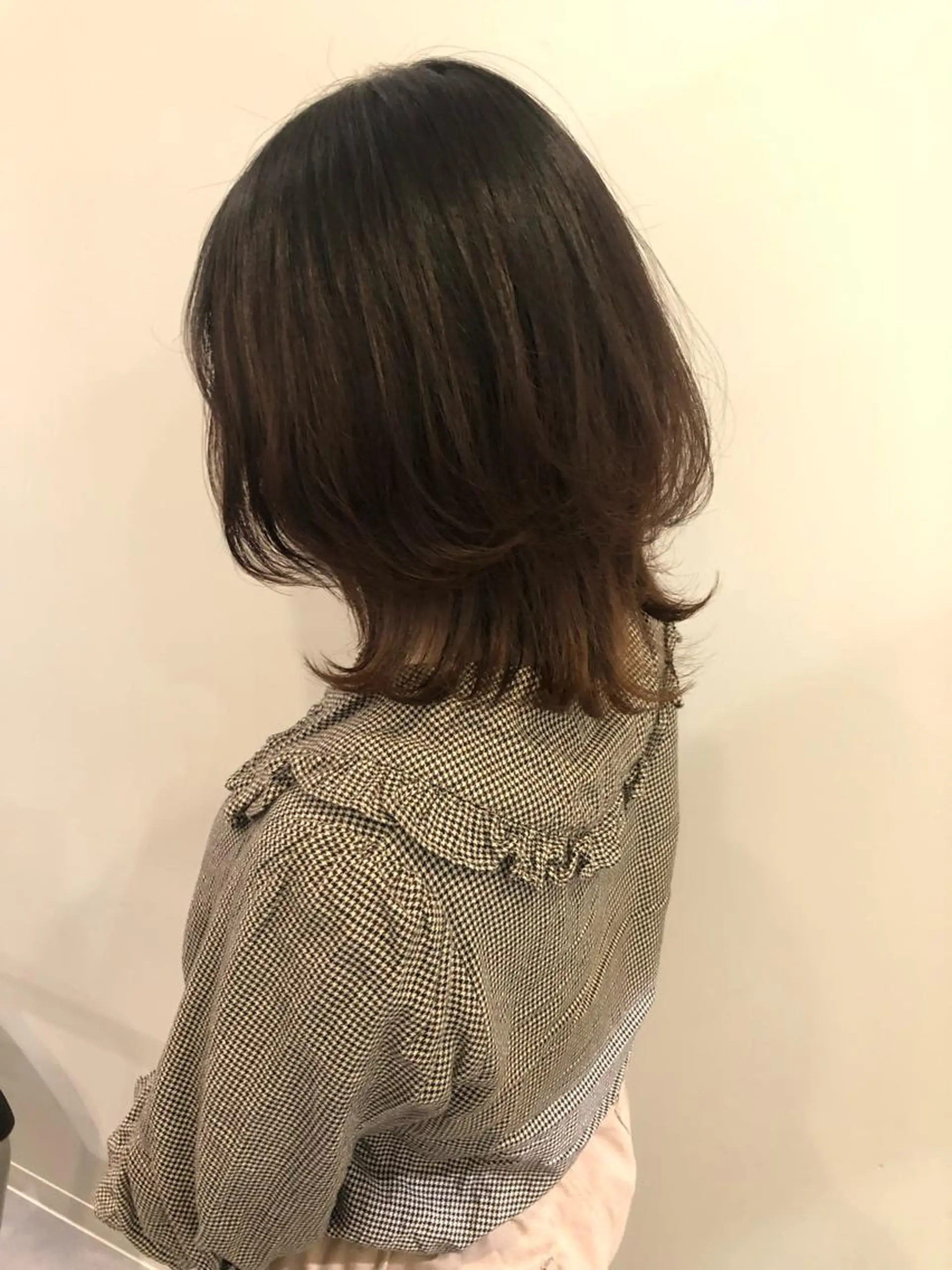 ミディアム レイヤーカット カット トリートメント お顔まわりカット/ 暖色カラー🍑Amiのその他イメージ