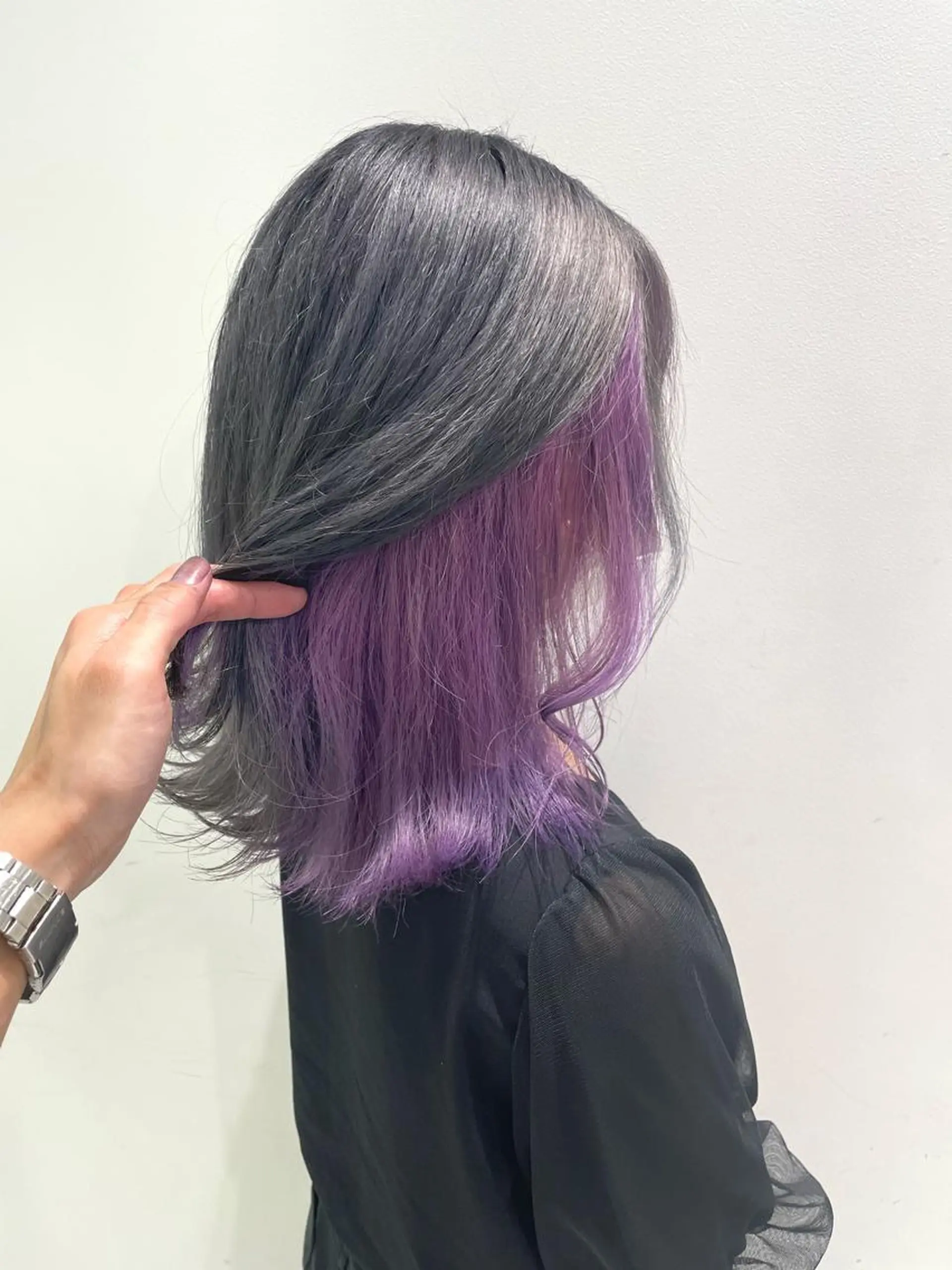 セミロング カラー パーマ ヘアアレンジ メンズ アイブロウ ヘアカラー トリートメント ヘッドスパ ヘアセット 🪞モテ髪/トレンド 銀座DISCO🪞のヘアスタイル