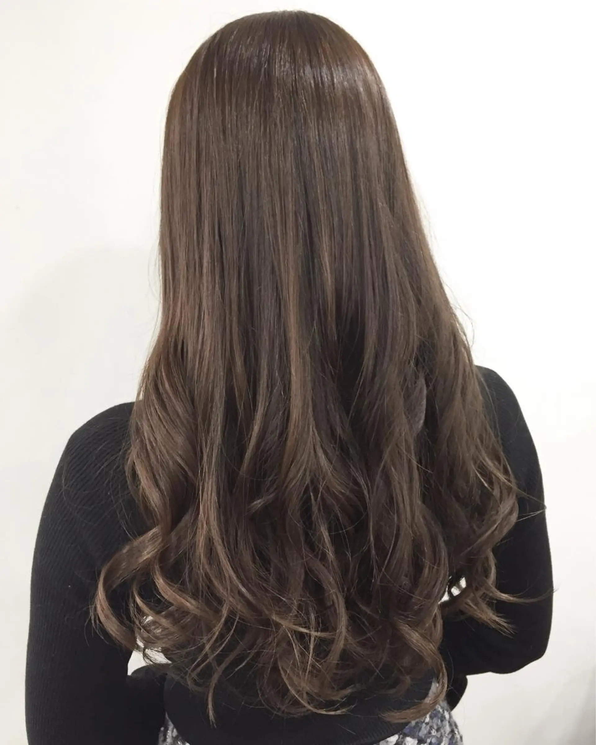 ロング カラー アッシュ アッシュブラウン ブラウンカラー 🌛ダブルカラー 🌜SAYAKAのヘアスタイル