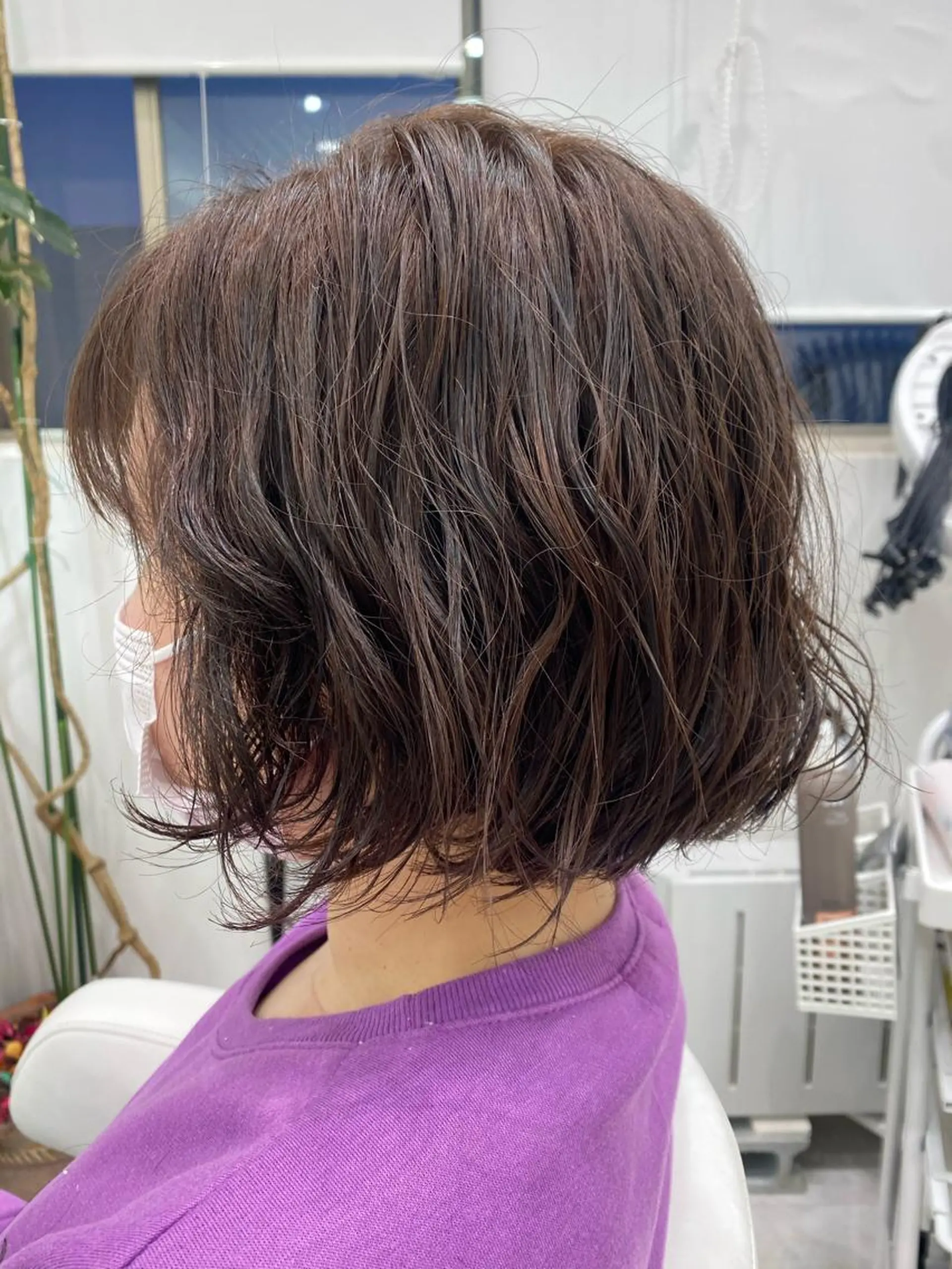 ショート パーマ ボブ ニュアンスパーマ hair Freak所属・佐藤 祥太のヘアスタイル
