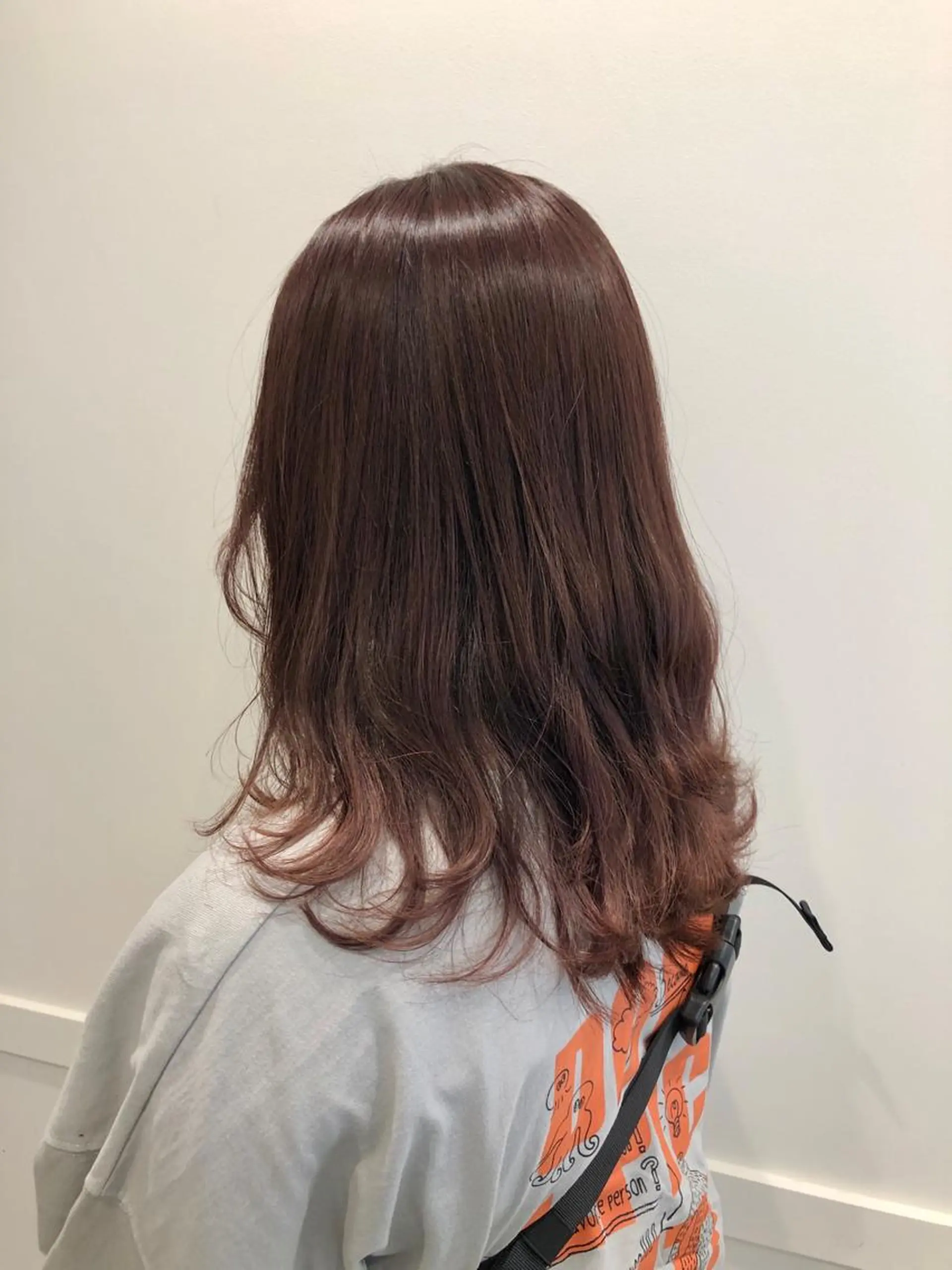 ミディアム カラー ブリーチ ブラウンカラー ブリーチなしカラー ピンクカラー ピンクブラウン GO TODAY SHAiRE SALON 横浜Mare所属・🫧こおりやま なつみ🫧のヘアスタイル