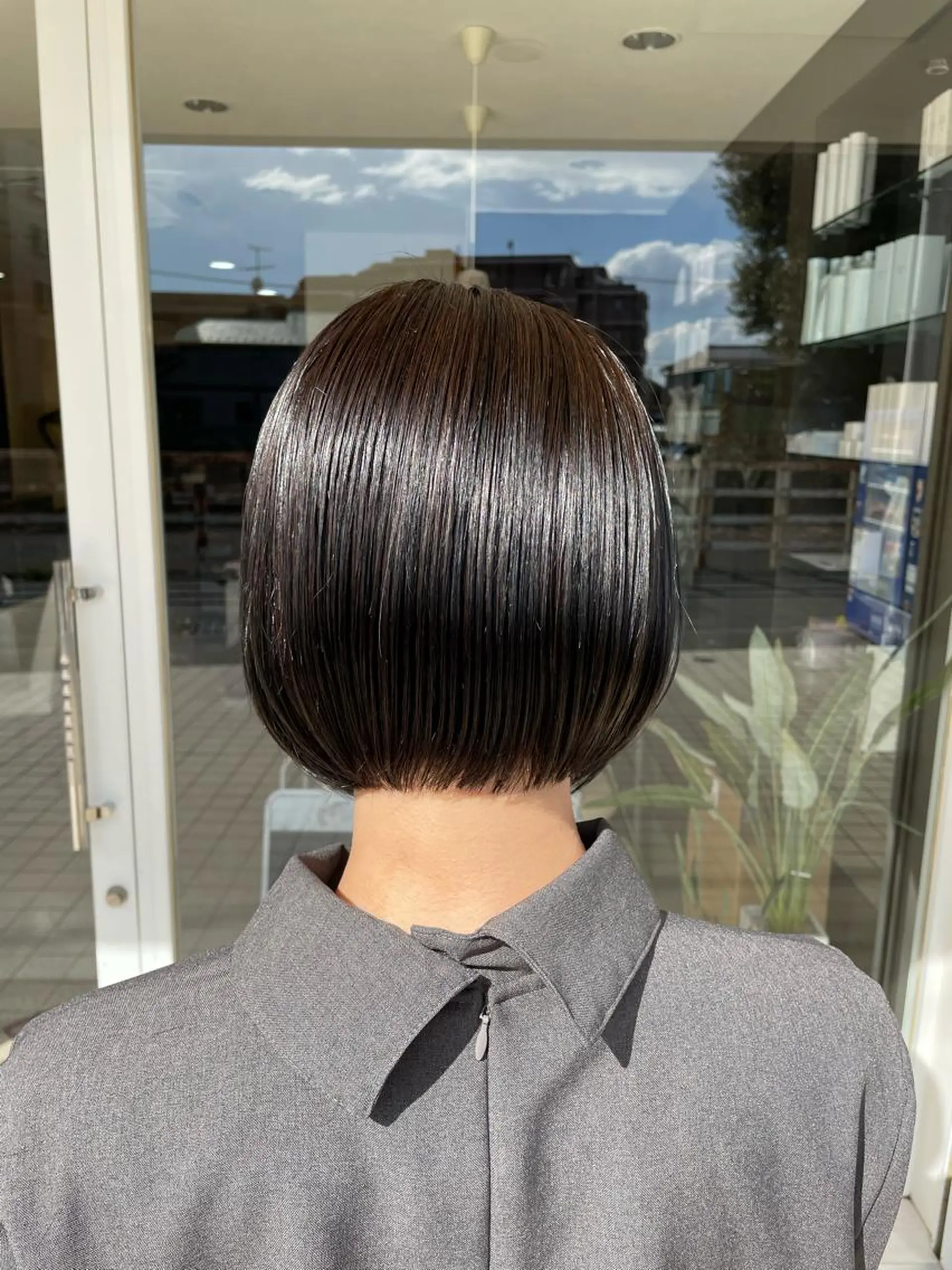 ショート ボブ カット 武田 清久のヘアスタイル