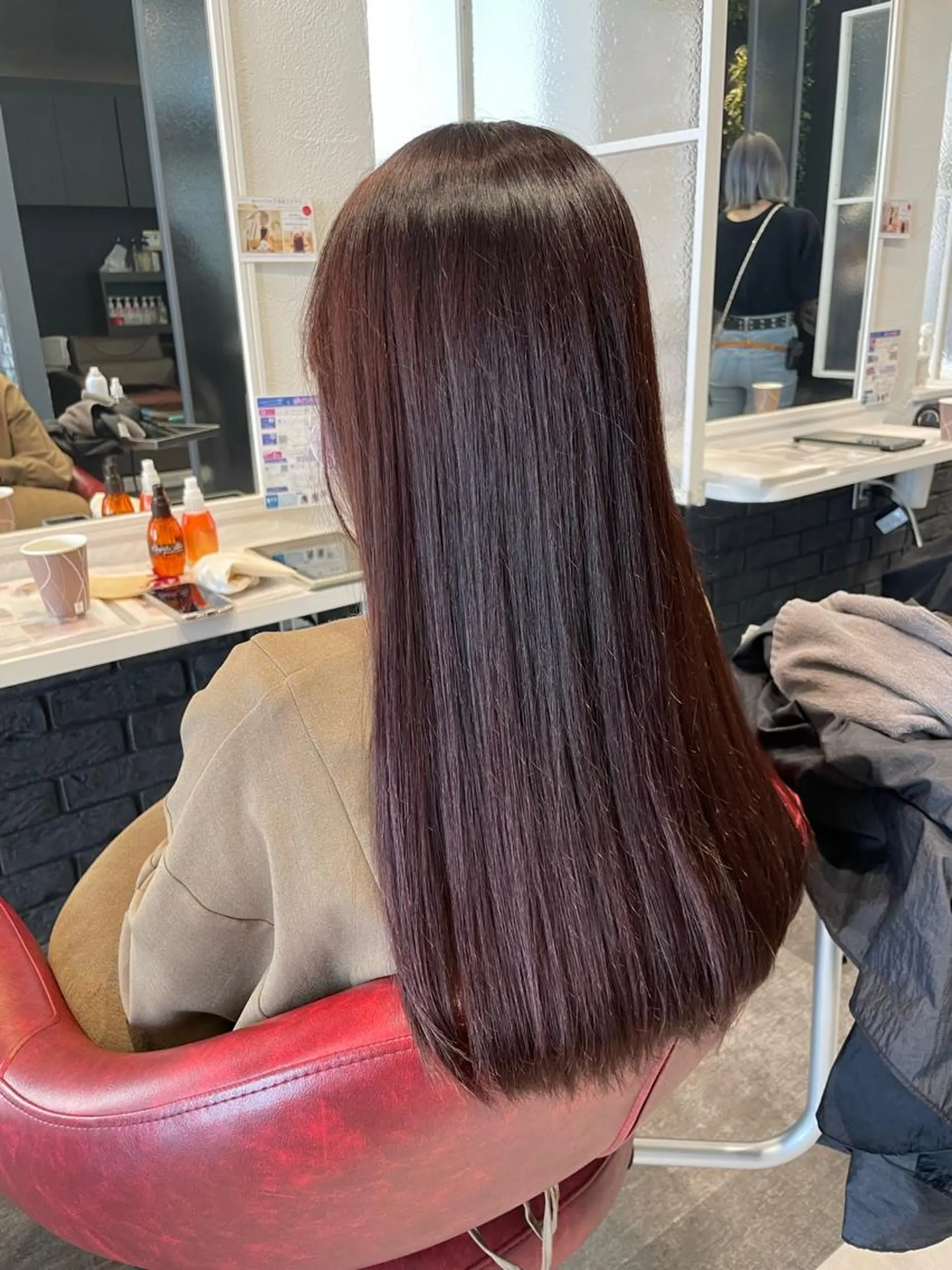 セミロング カラー ヘアカラー トリートメント TELAHAIR 副代表　菊池謙のヘアスタイル