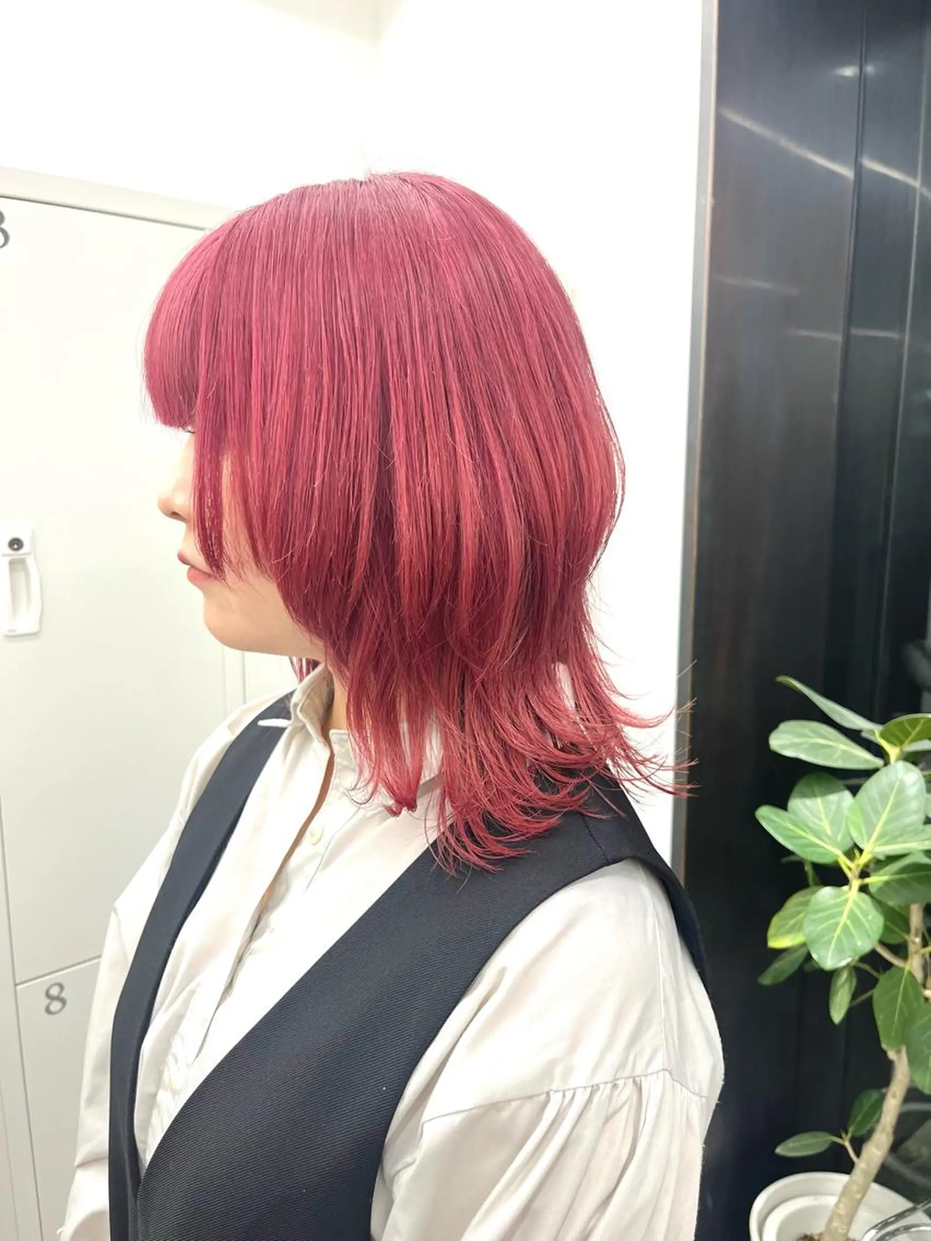 ミディアム カラー 🎀透明感ブリーチ カラー🎀ミズキのヘアスタイル