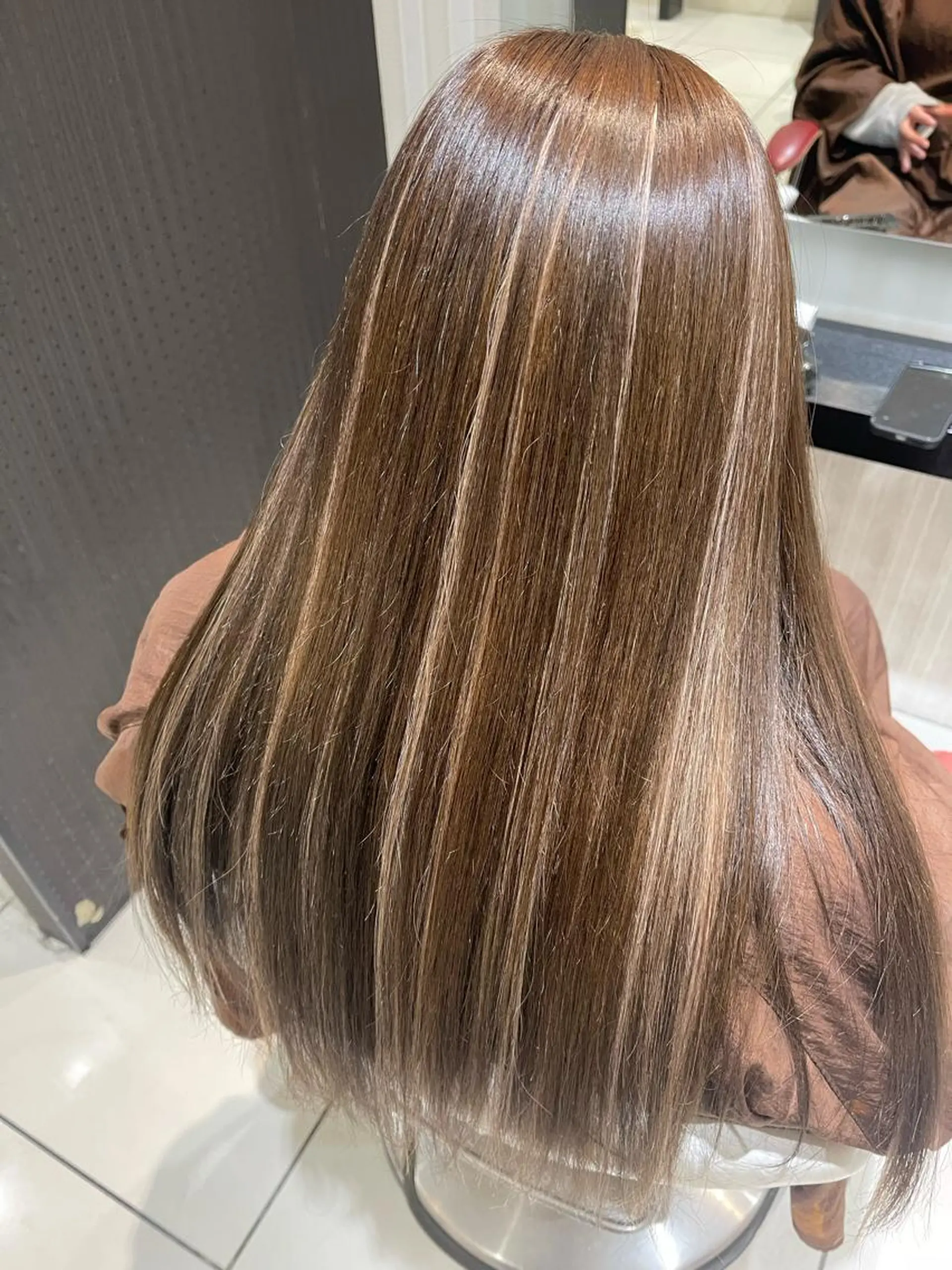 ロング エクステ ハイライト .*･ﾟカラーリスト .ﾟ･*.みおのヘアスタイル