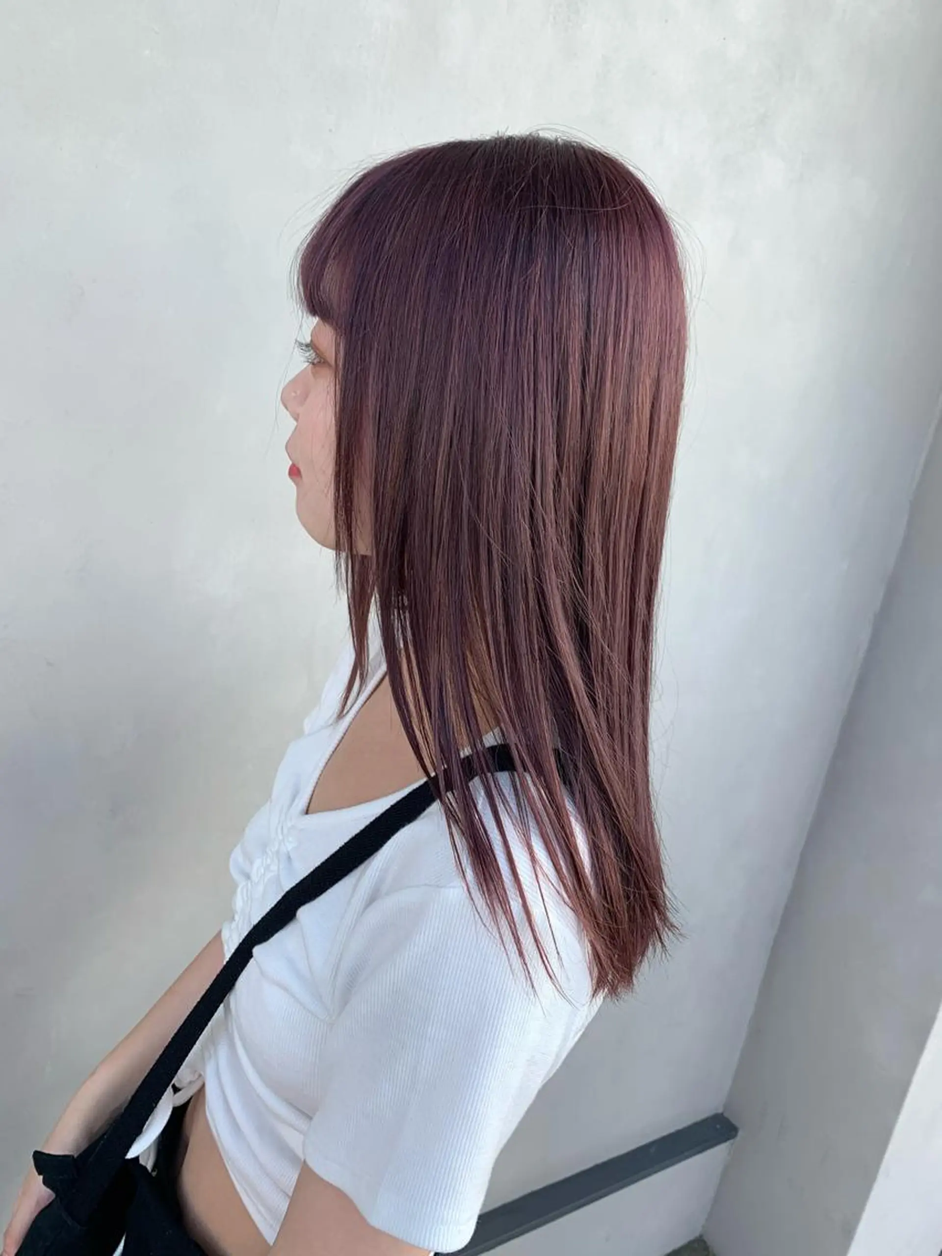 カラー ラベンダーカラー ピンクカラー ピンクラベンダー 名古屋／デザイン／ ブリーチ/松井亮磨のヘアスタイル