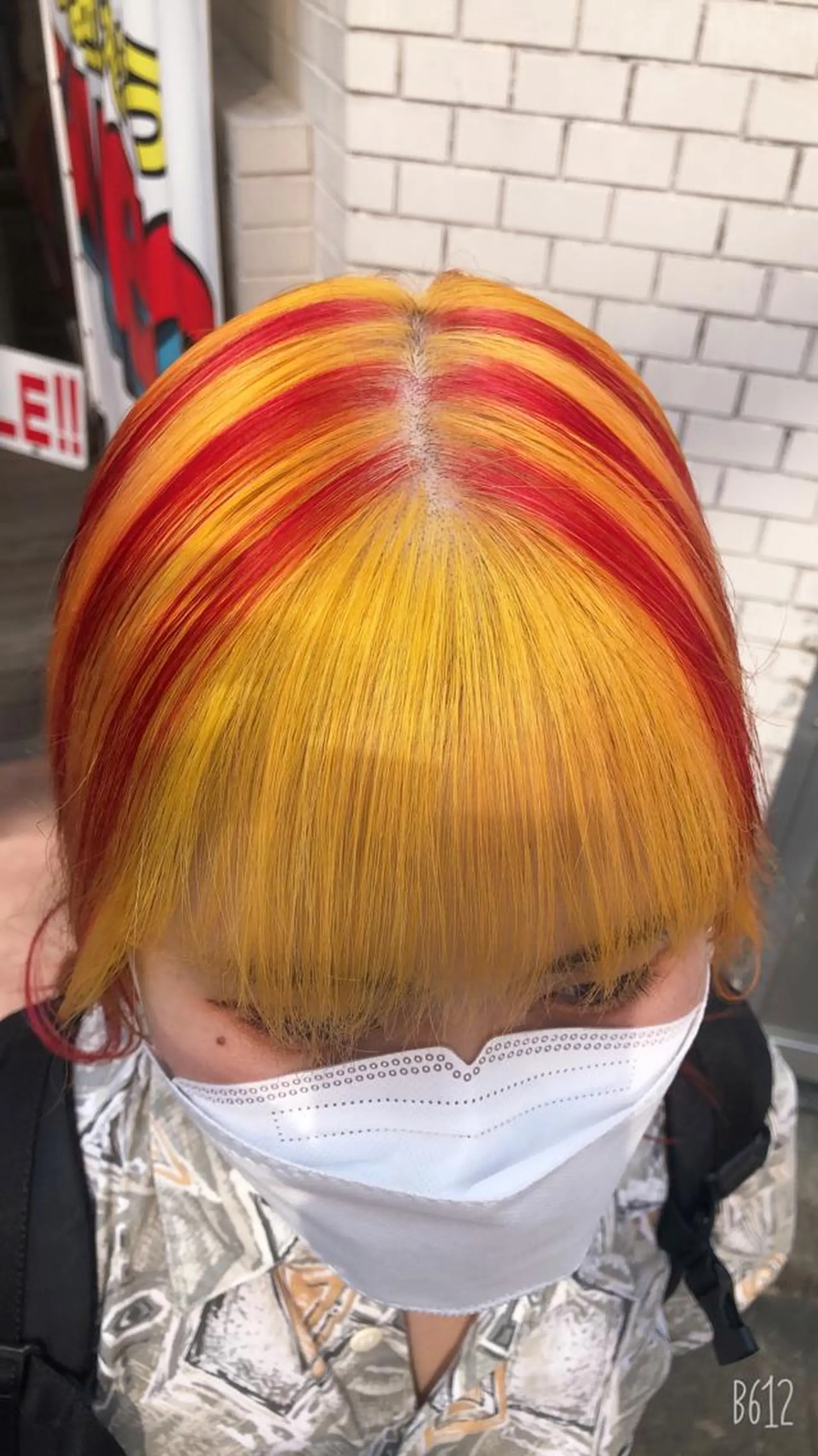 セミロング カラー デザインカラー🎨 下北沢 / 磯部のヘアスタイル