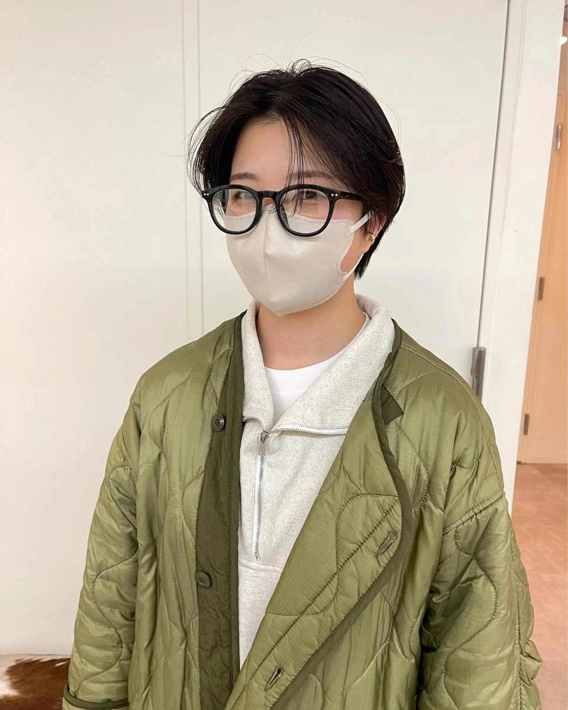 ショート パーマ ハンサムショート ショートヘア カット ヘアカラー トリートメント 丁寧なカウンセリング 🌿KENTA🌿のヘアスタイル