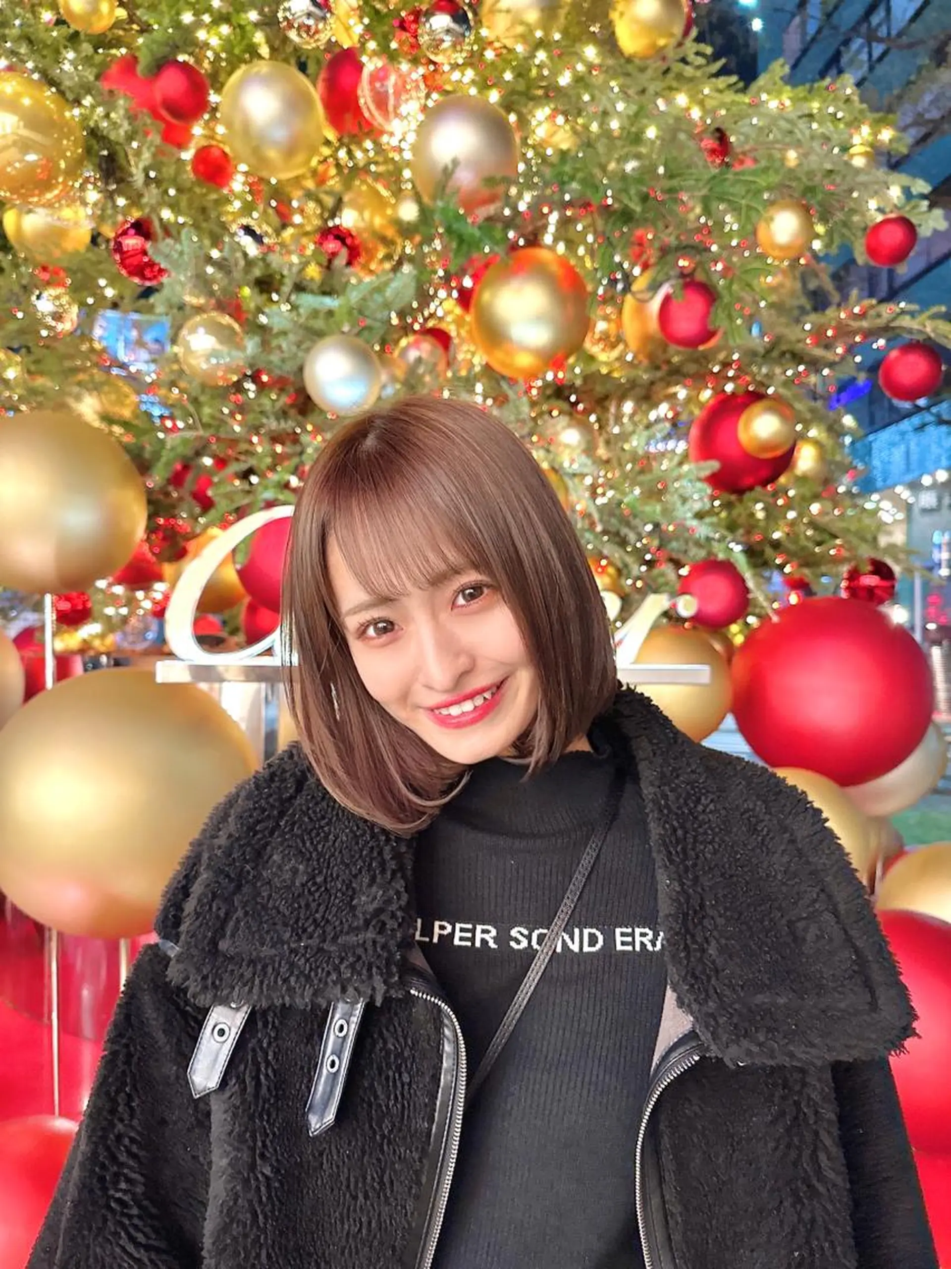 ミディアム 切りっぱなしボブ ショートボブ ボブ くびれヘア 顔周りカット 市原 大翼のヘアスタイル