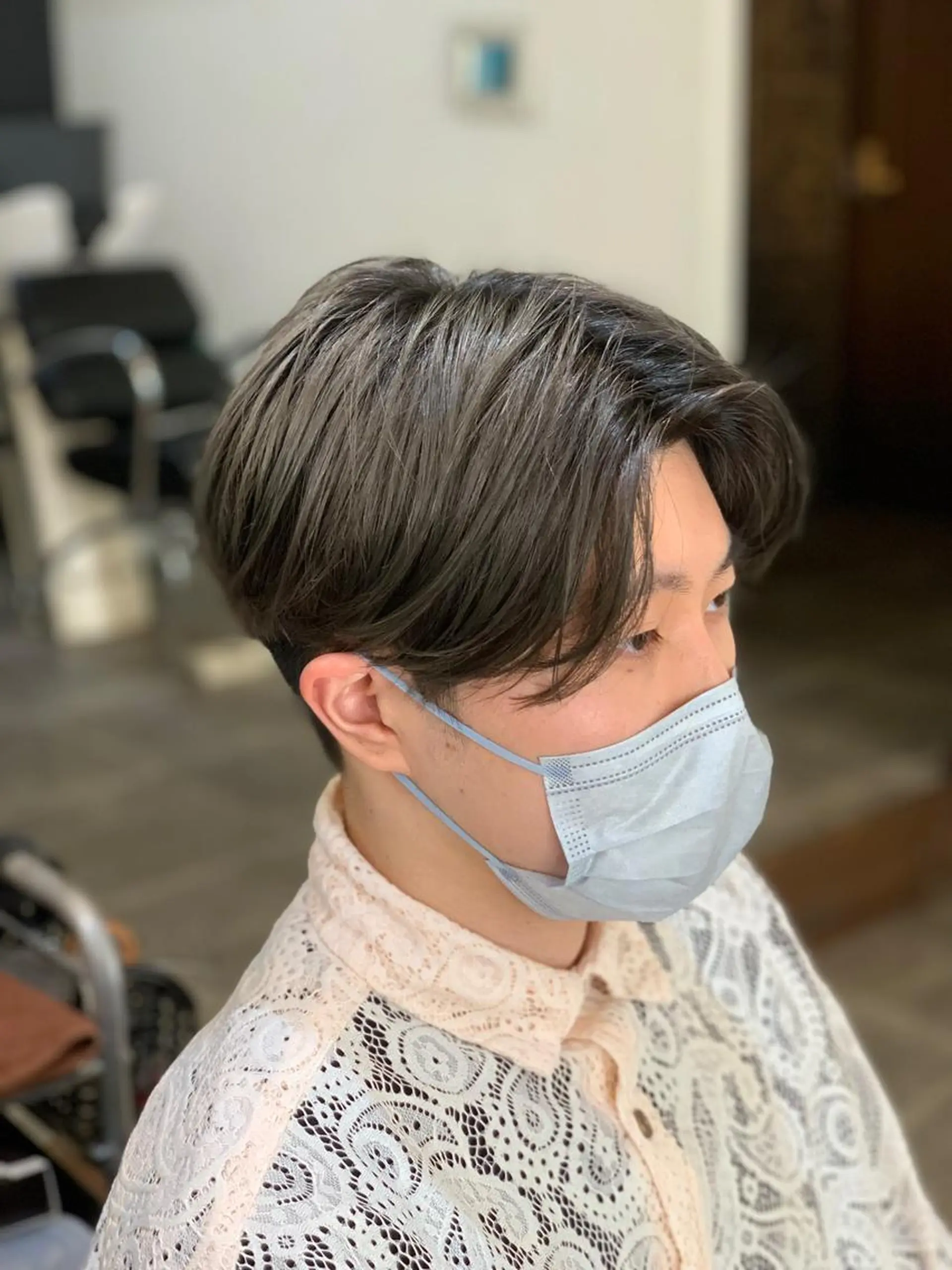 ショート パーマ ニュアンスパーマ カット パーマ CECIL hair なんば店所属・メンズパーマ 艶髪☆店長☆有馬のヘアスタイル
