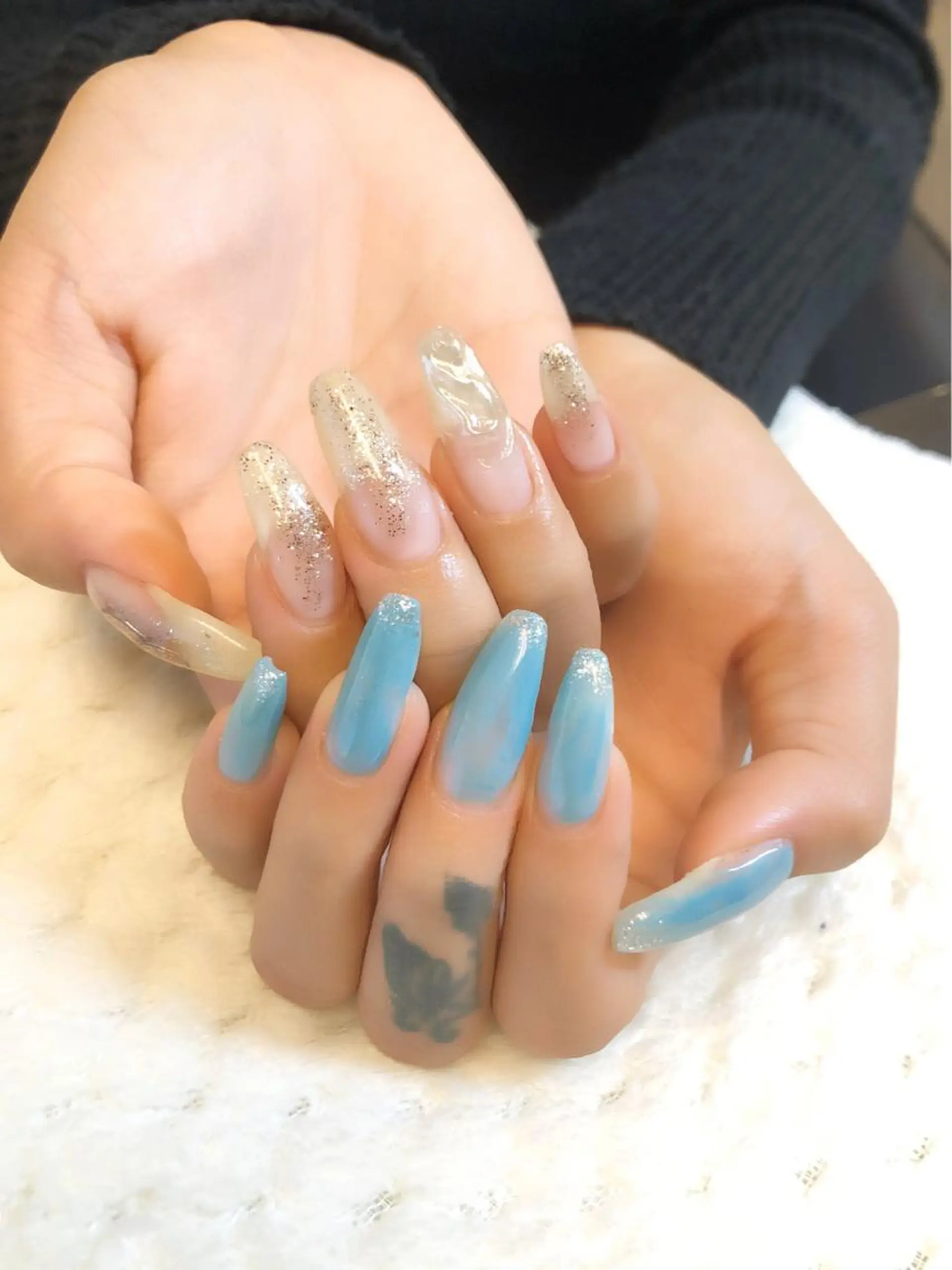 カラー ネイル アートネイル ニュアンスネイル KIREIE NAILSのネイルデザイン