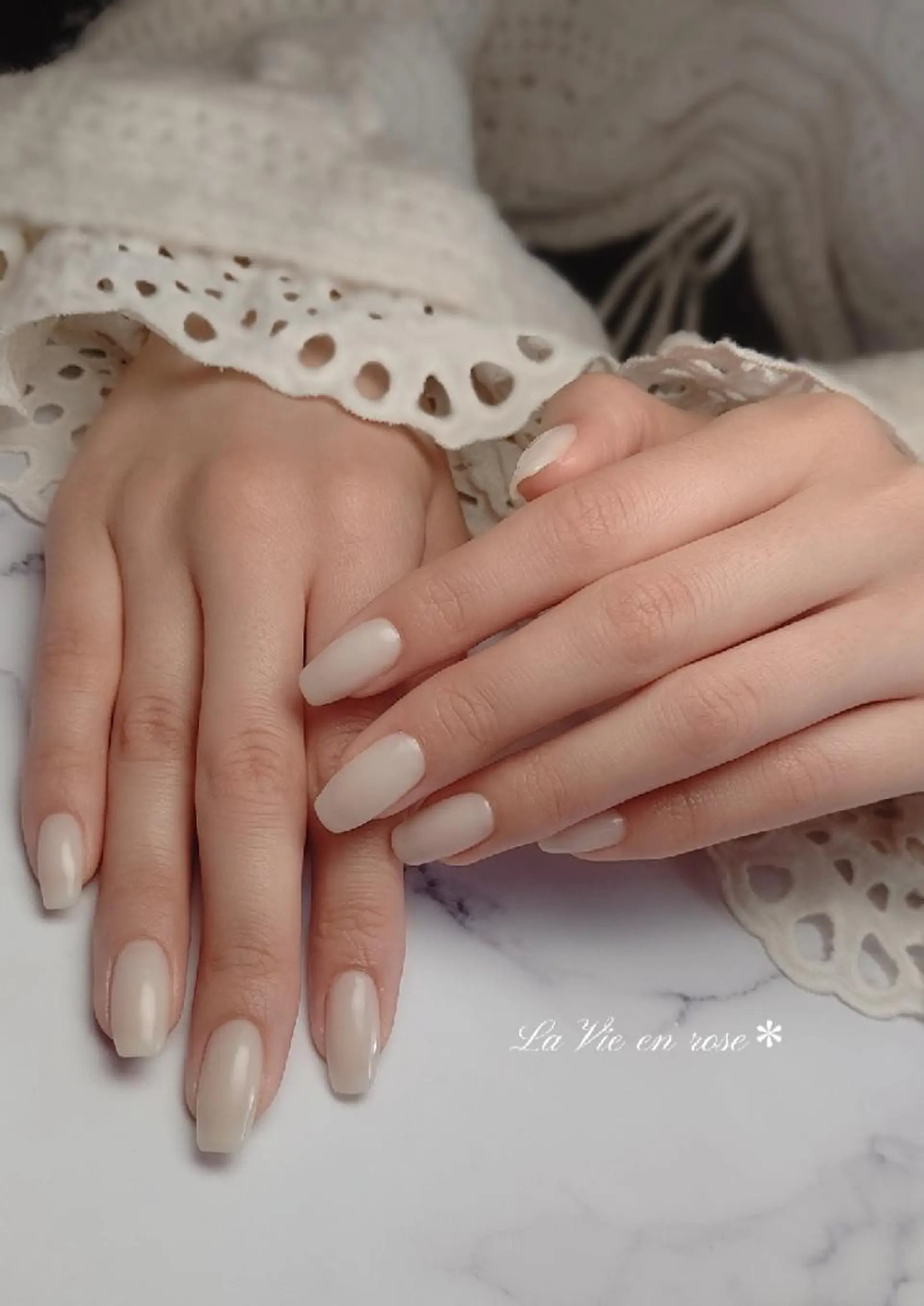 ネイル ラヴィアン ローズのネイルデザイン