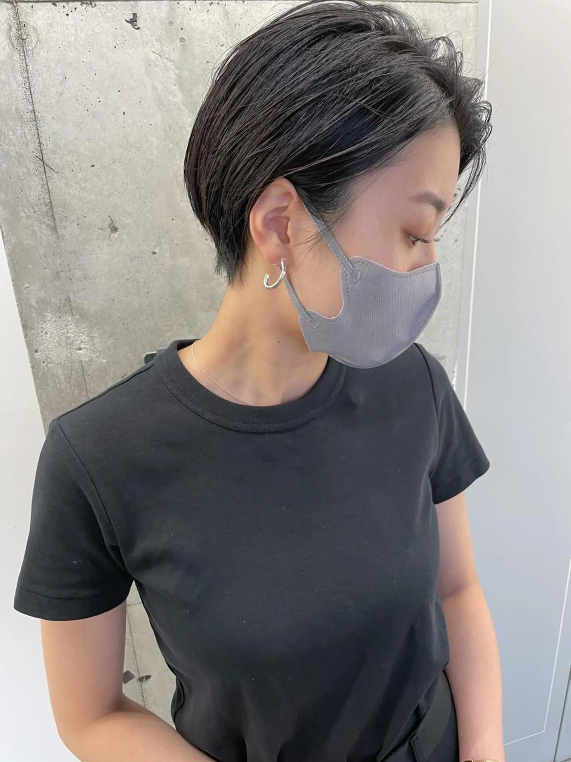 ショート ハンサムショート ショートヘア カット mua 鳳のヘアスタイル