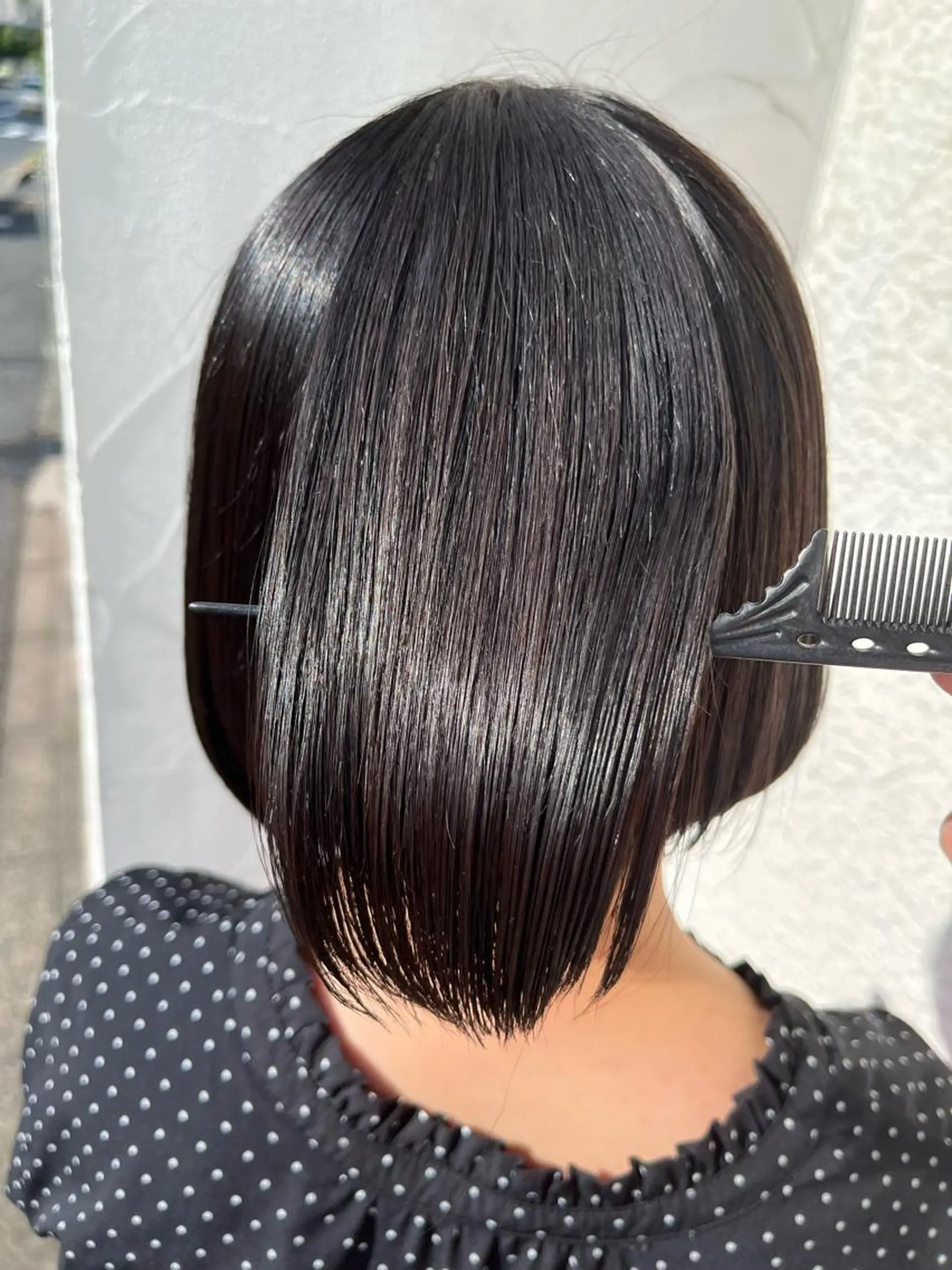 ミディアム カット 縮毛矯正 トリートメント Go   Today シェアサロン　横浜店所属・【ただの天才 🎨】のヘアスタイル
