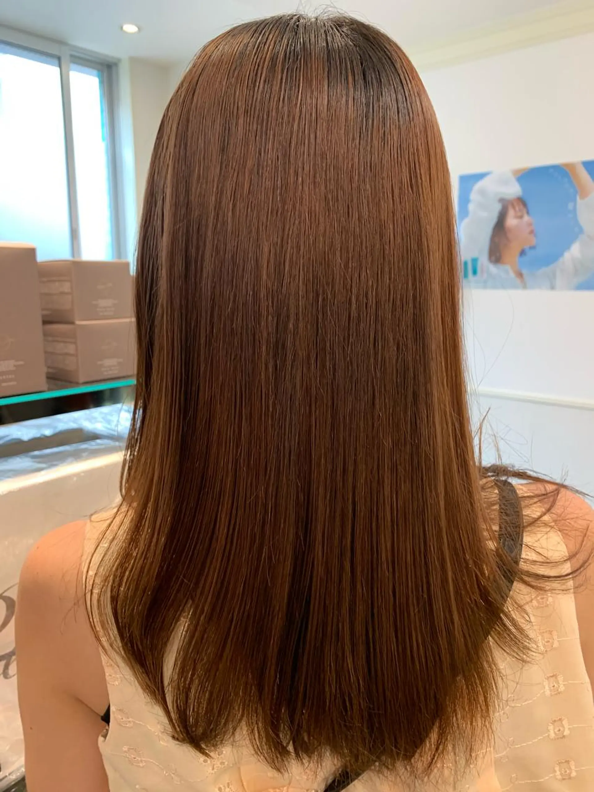 ロング 小田切 栄司のヘアスタイル