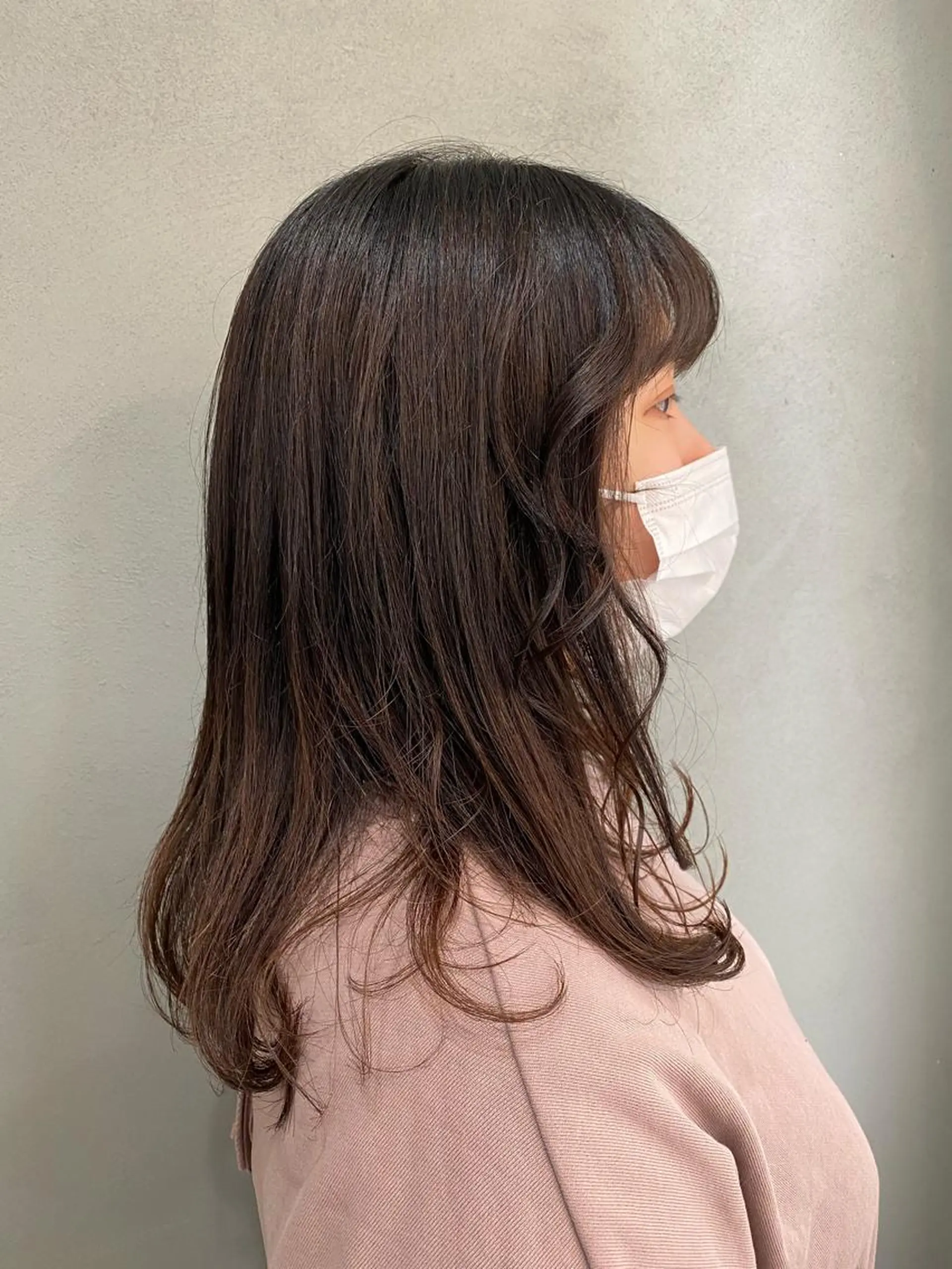 セミロング コタ コットのヘアスタイル