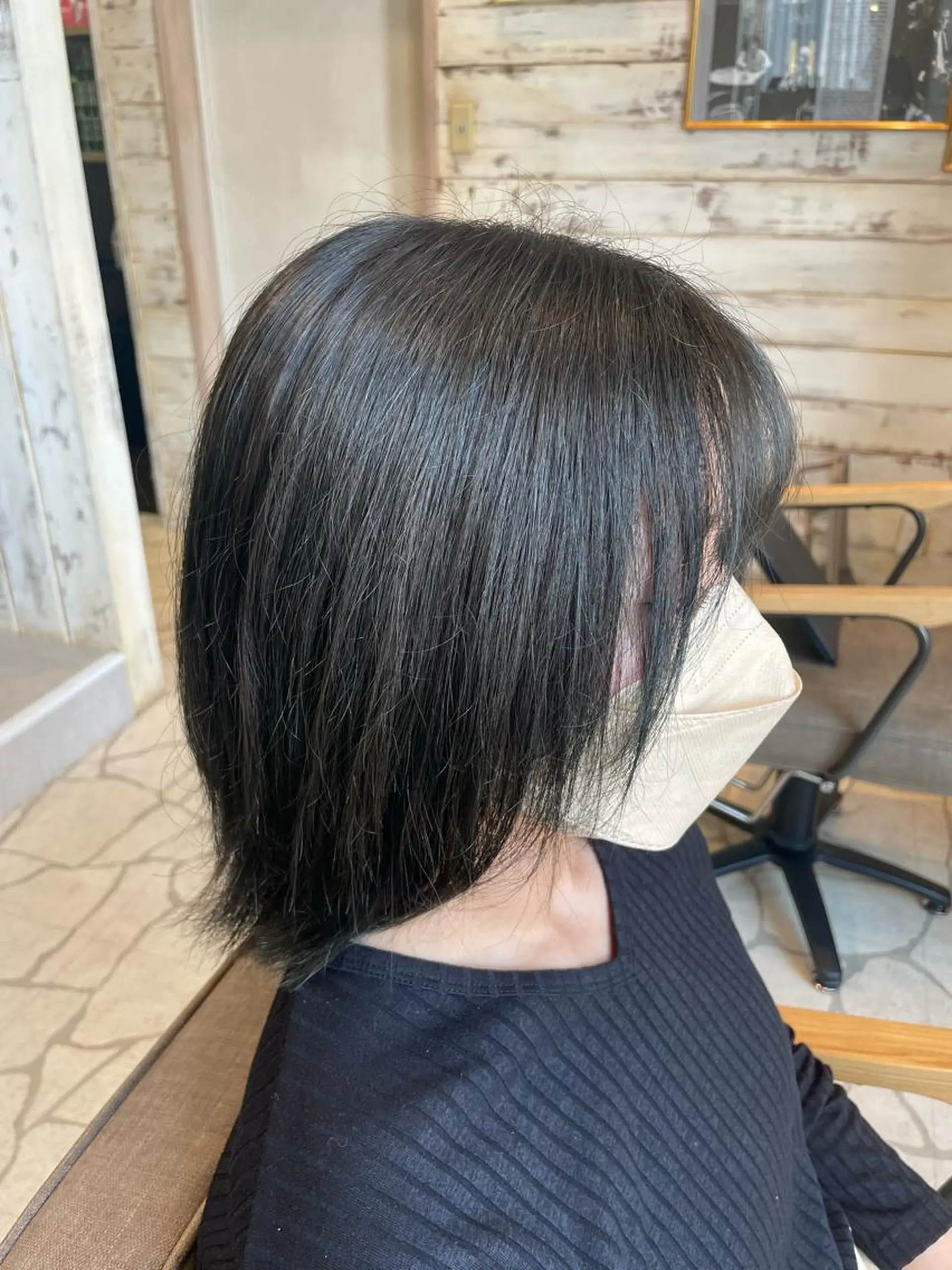 ミディアム カラー グレージュ オリーブグレージュ オリーブグレー スリールヘアー所属・🖤nako/艶髪/ 透明感カラー🖤のヘアスタイル