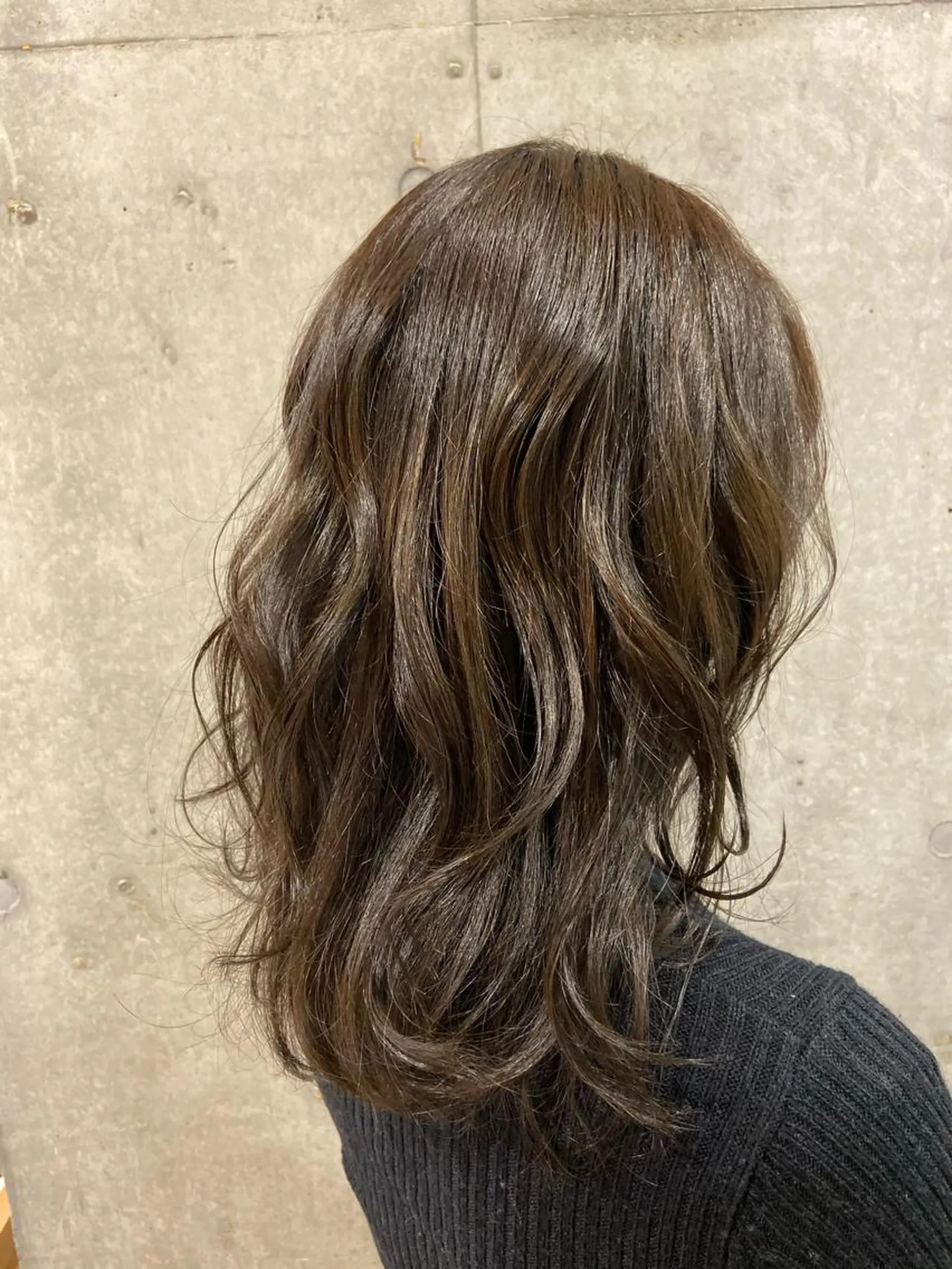 ミディアム カラー ヘアアレンジ ヘアカラー トリートメント ヘアセット ❤️カラー得意 🧡松浦睦樹❤️のヘアスタイル