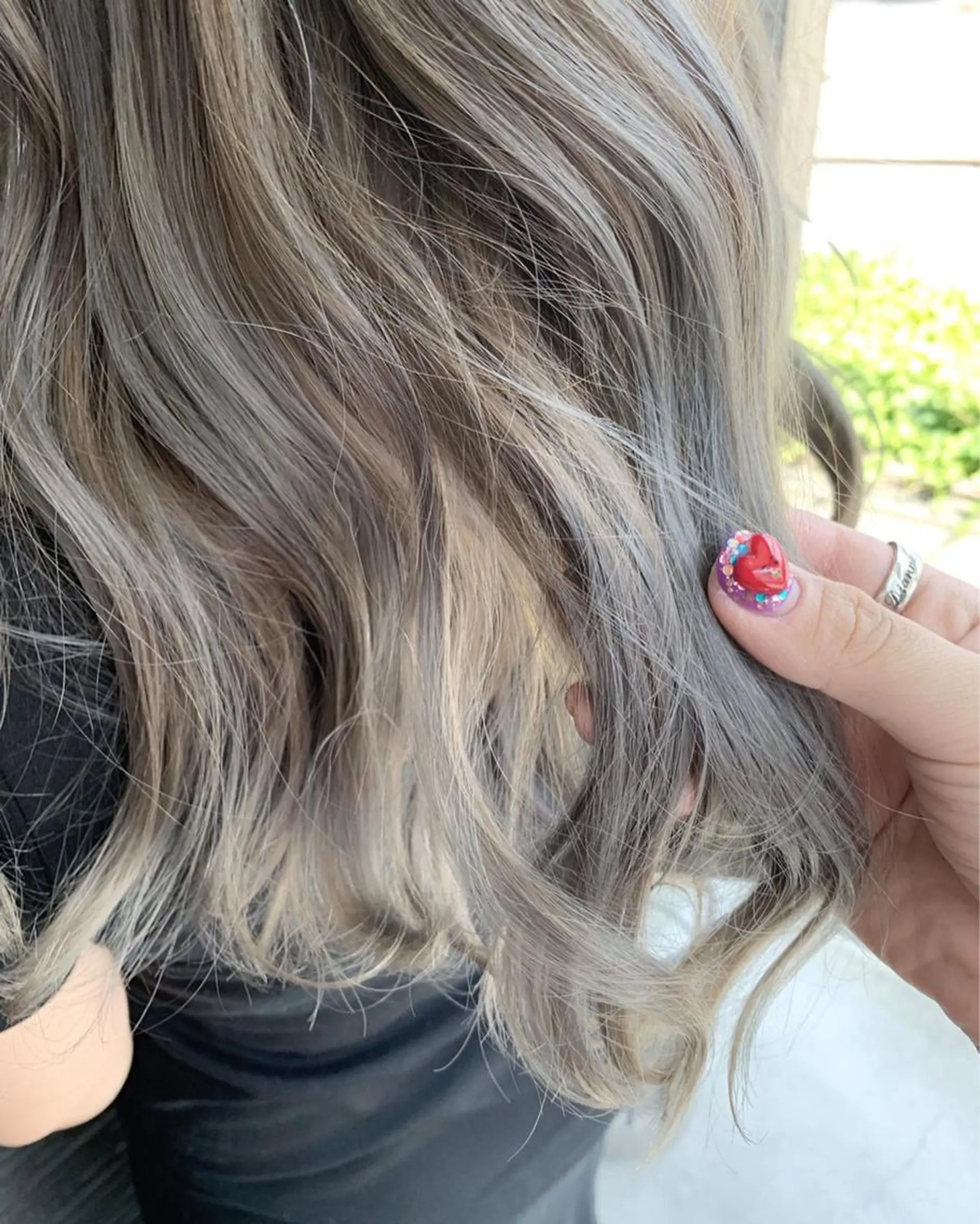 ロング カラー 枚方 tomee 🦋南部 しほ🦋のヘアスタイル