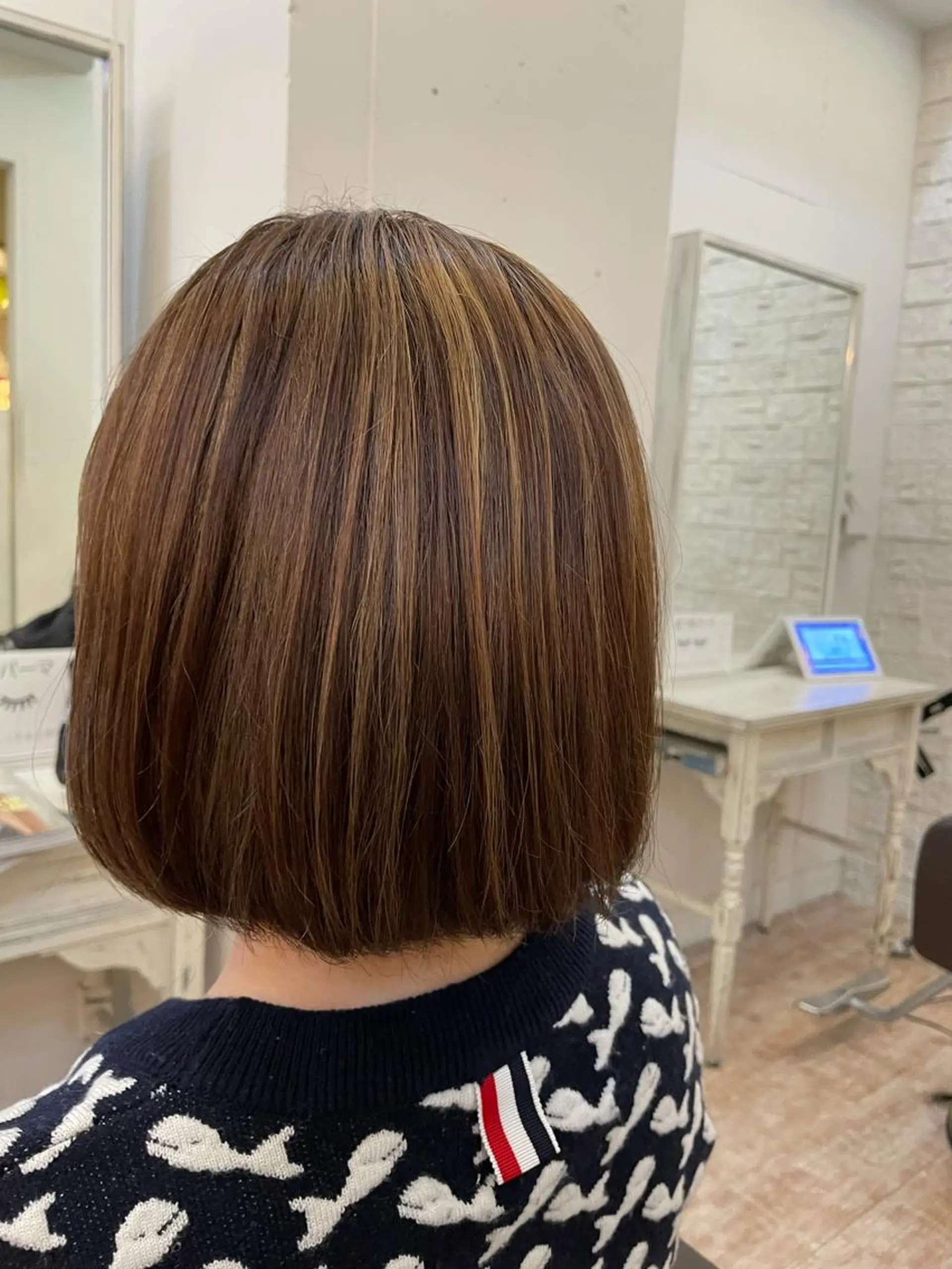 ショート カラー ブリーチ ハイライトカラー ハイライト 杉山 蒼汰のヘアスタイル
