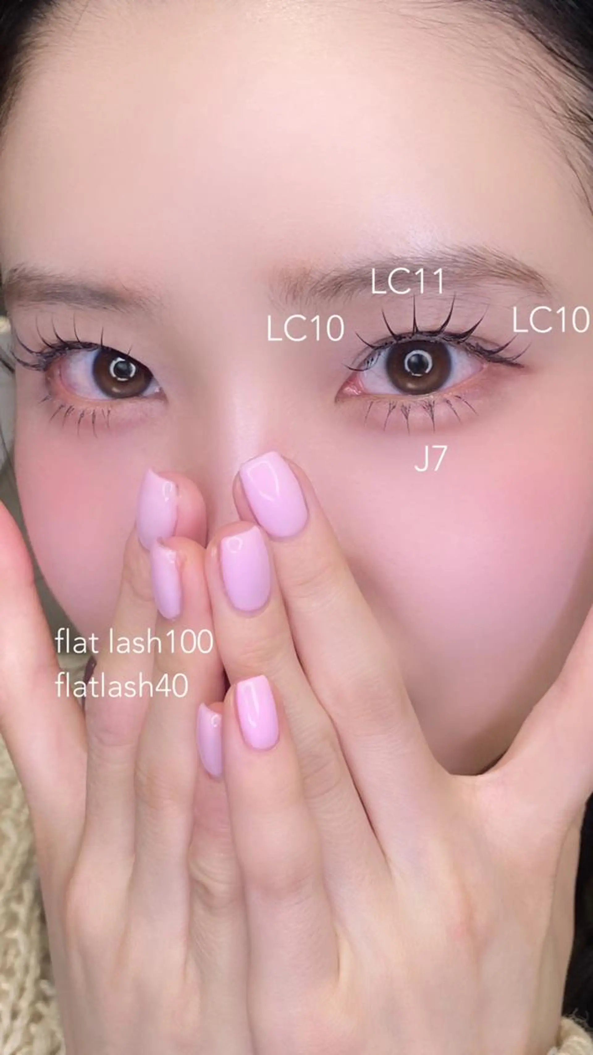 マツエク・マツパ はるな KKSBeautyのマツエク・マツパデザイン