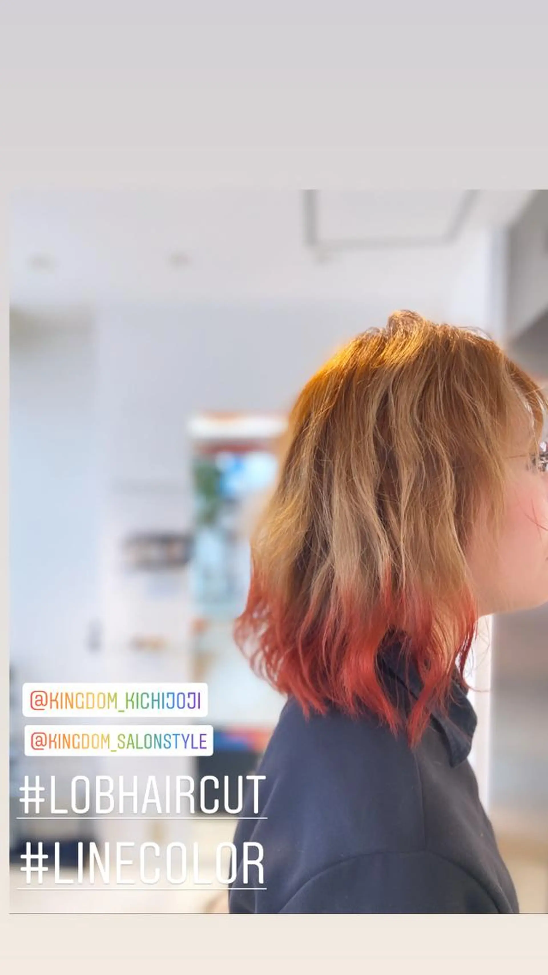 ミディアム カラー グラデーションカラー ピンクカラー eddie所属・高岡 秀和のその他イメージ