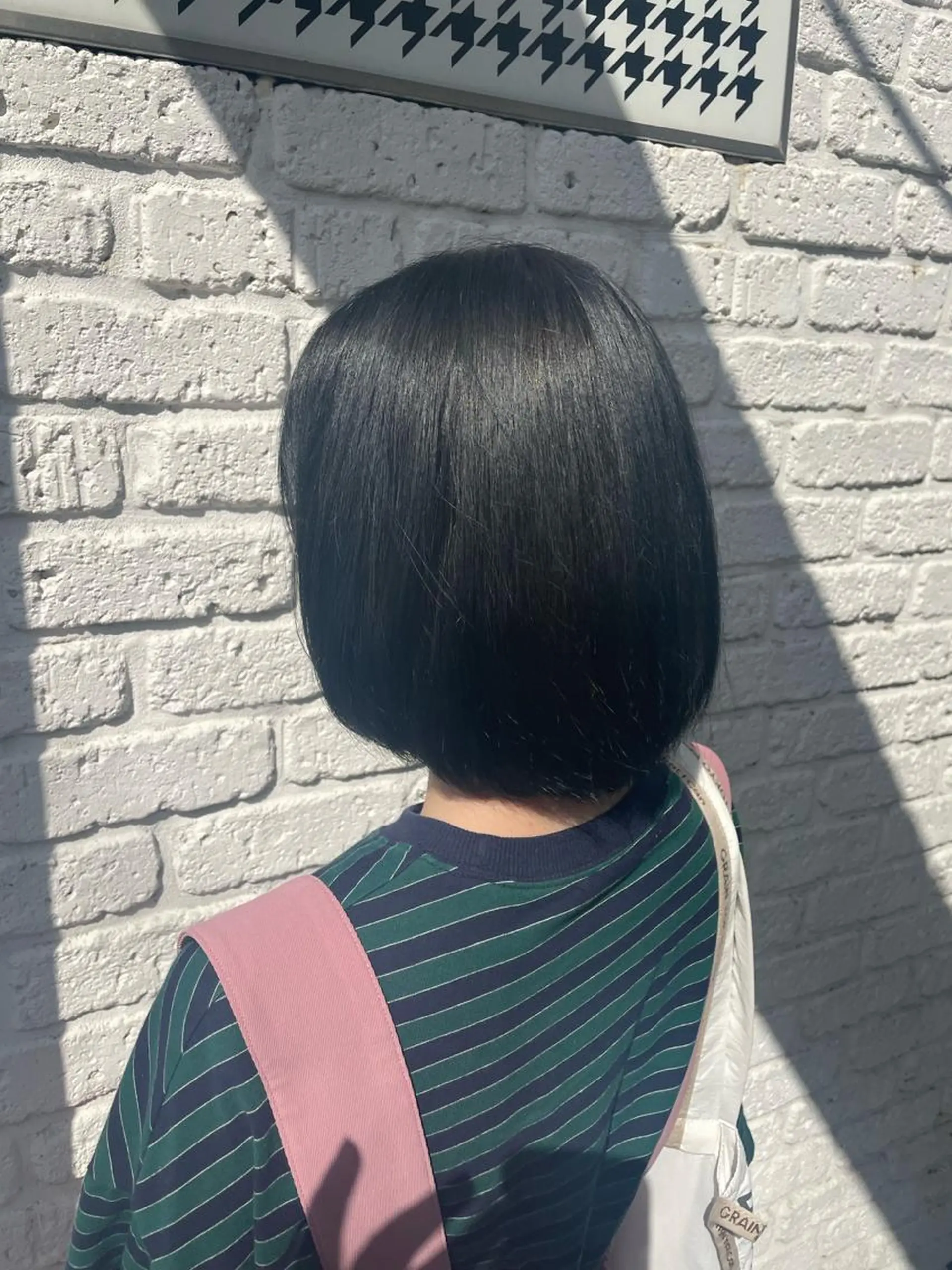 カラー ネイビーカラー 池野 琴乃のヘアスタイル
