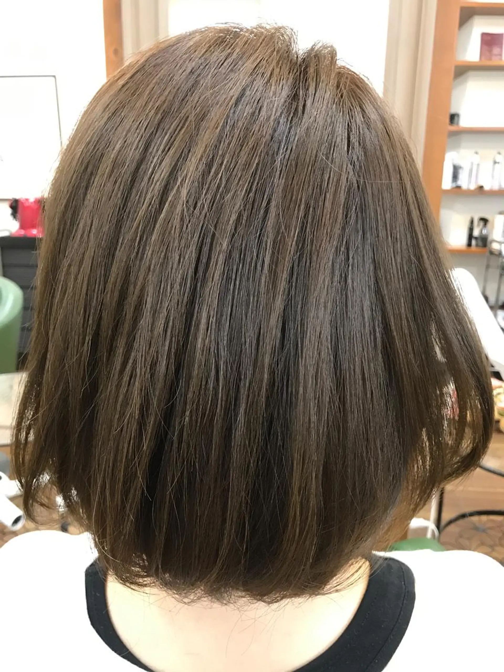 ショート カラー アッシュ ベージュカラー 透明感カラー HAIR SALON C.C所属・吉森 満俊のヘアスタイル