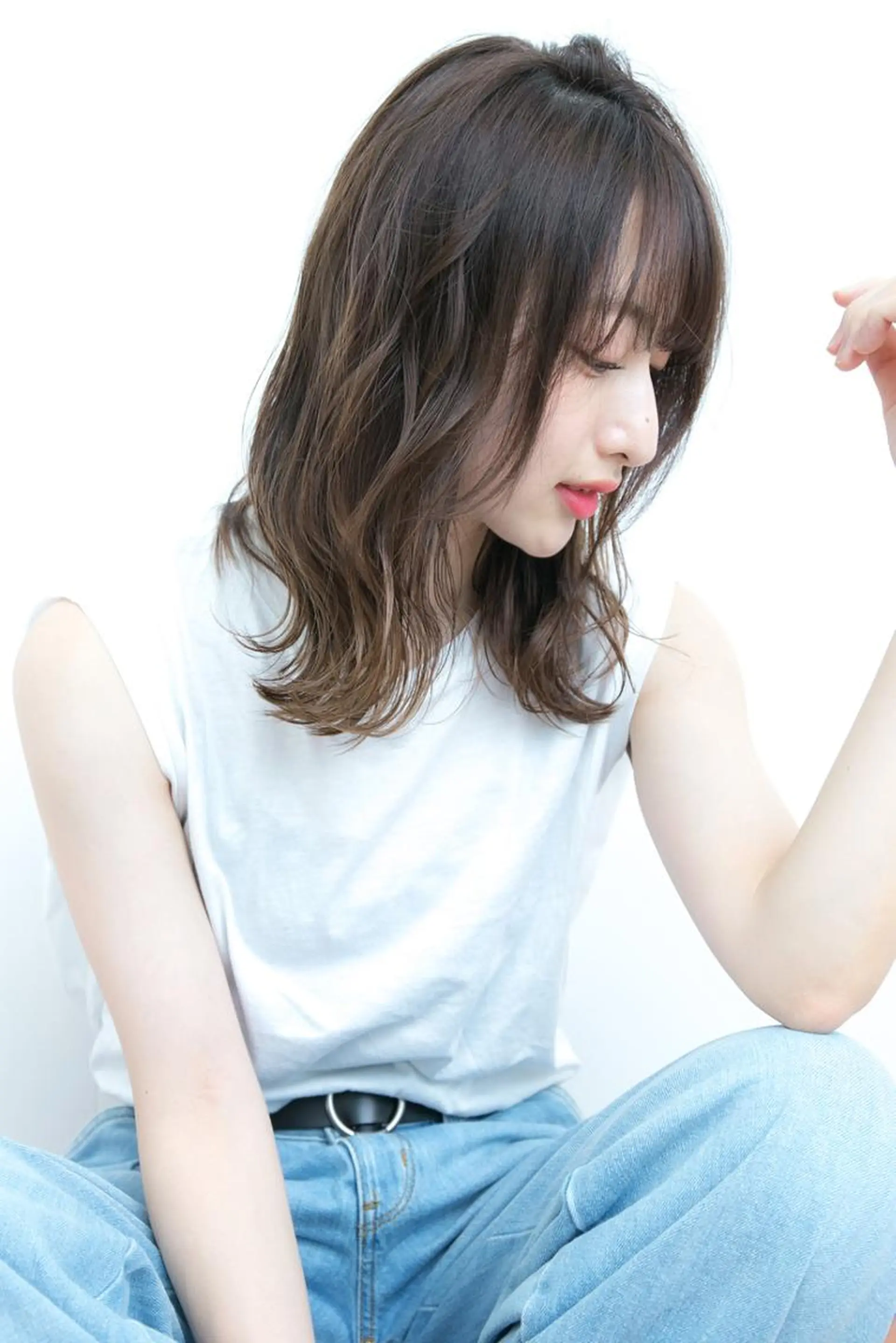 セミロング カラー 'amo所属・'amo eyelashのマツエク・マツパデザイン