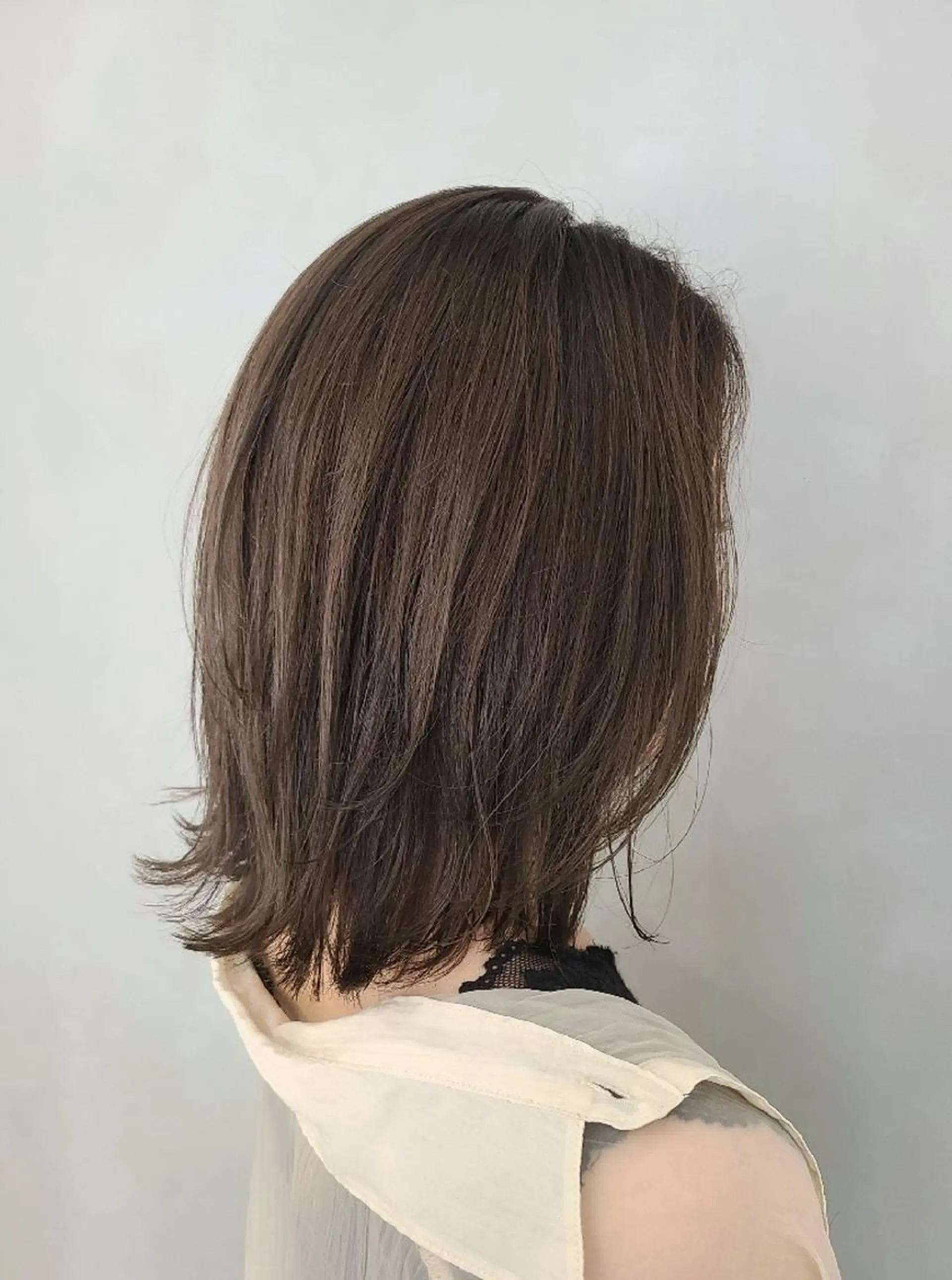 ミディアム レイヤーカット カヤノ ミサキ𓇼𓆉 のヘアスタイル