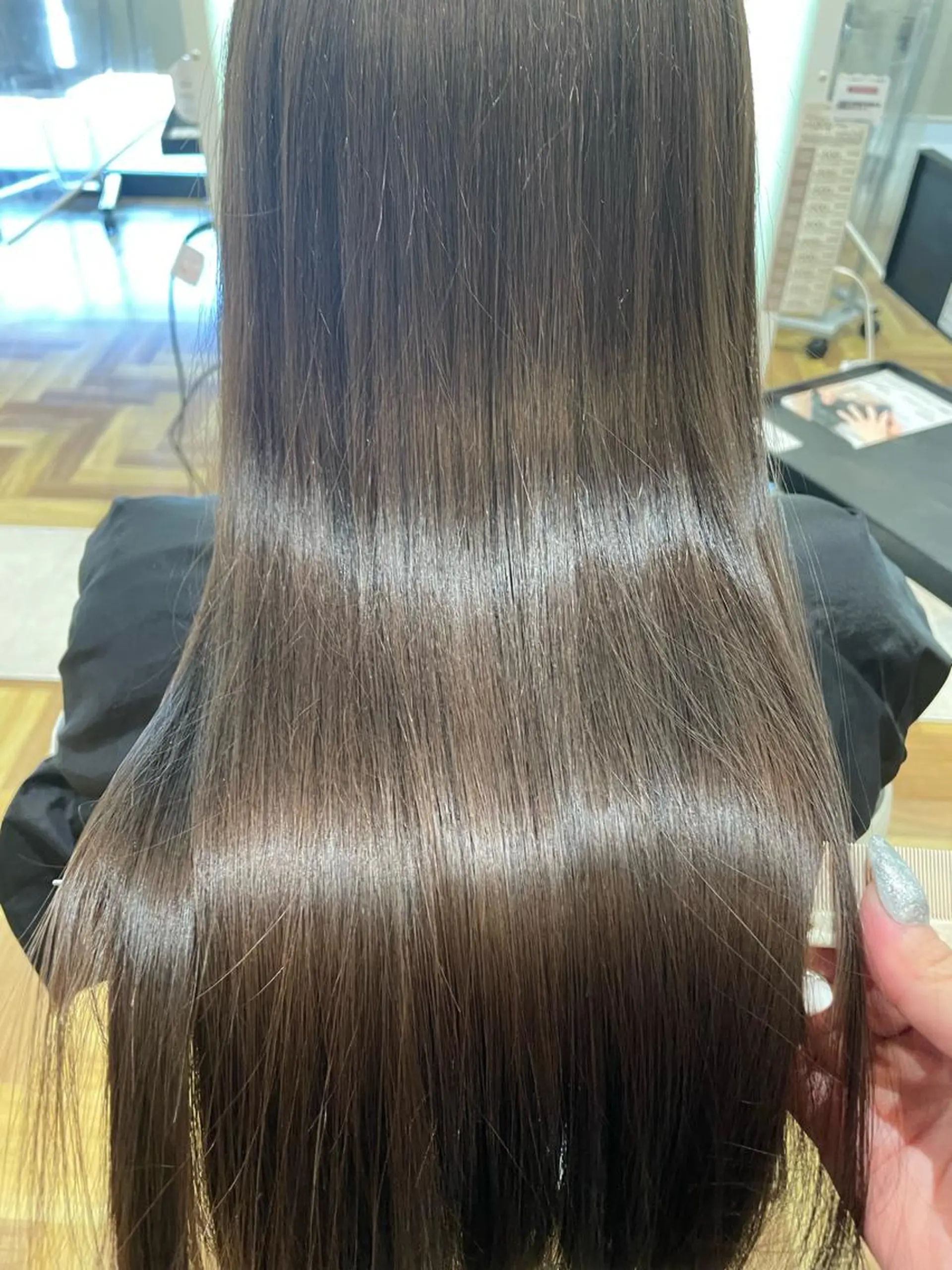 ロング カット トリートメント 福森 みずきのヘアスタイル