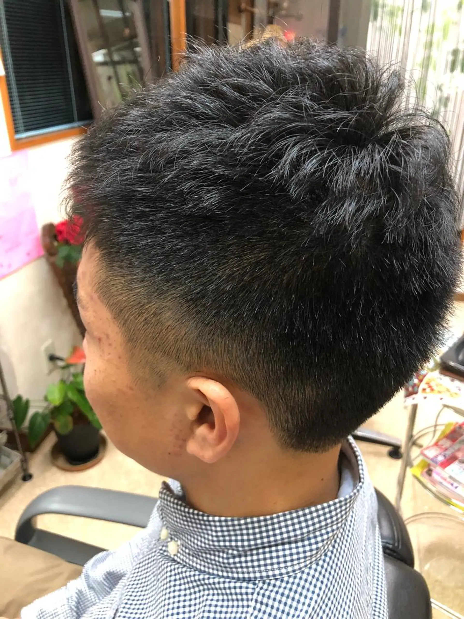 ショート メンズ メンズパーマ ヘアサロン モカ所属・石塚 浩のヘアスタイル