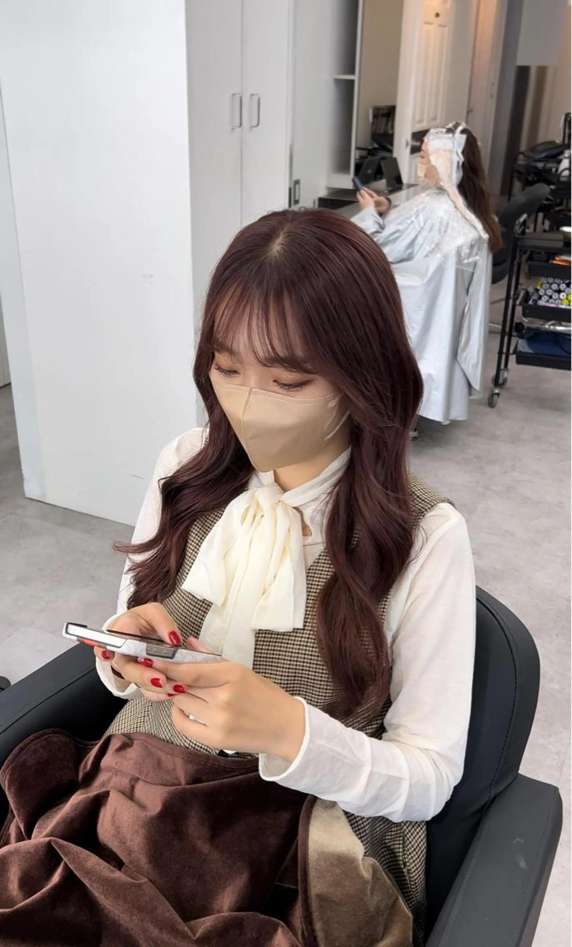 ロング 🫧髪質改善 講師🫧🍎幹細胞のヘアスタイル